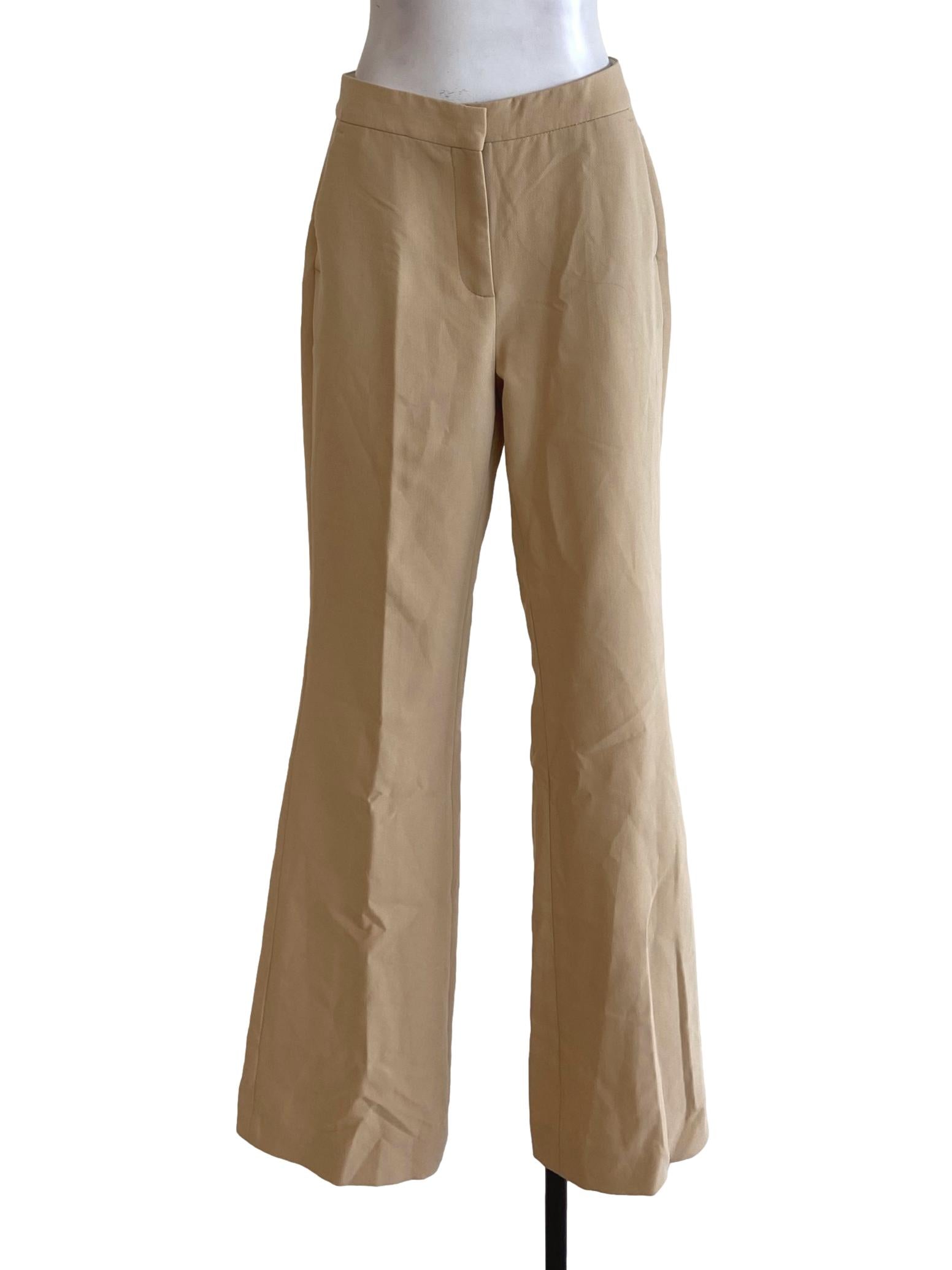 Linen Twill Formal Straight Pants