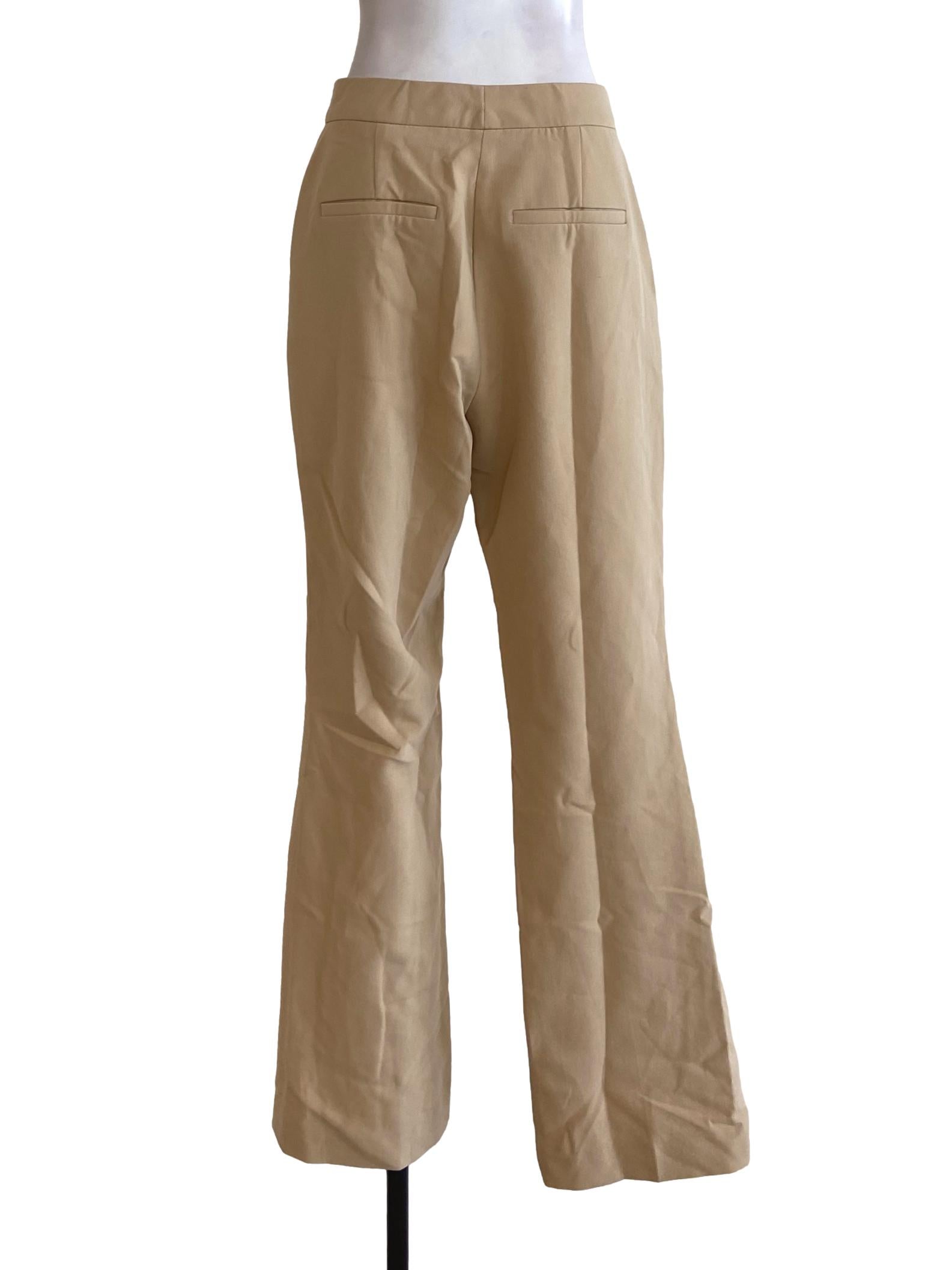Linen Twill Formal Straight Pants
