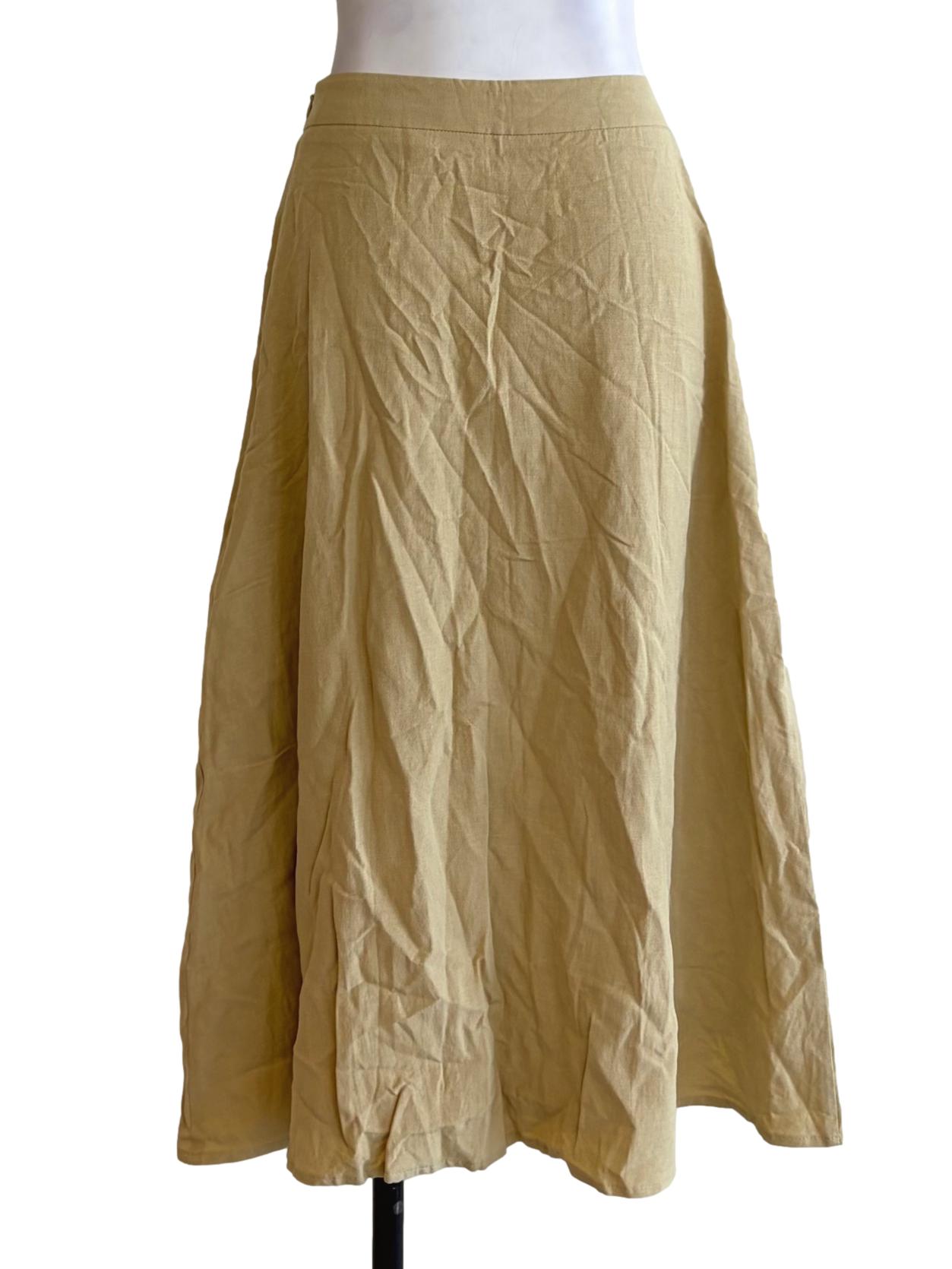 Sage Green A-Line Skirt TCL