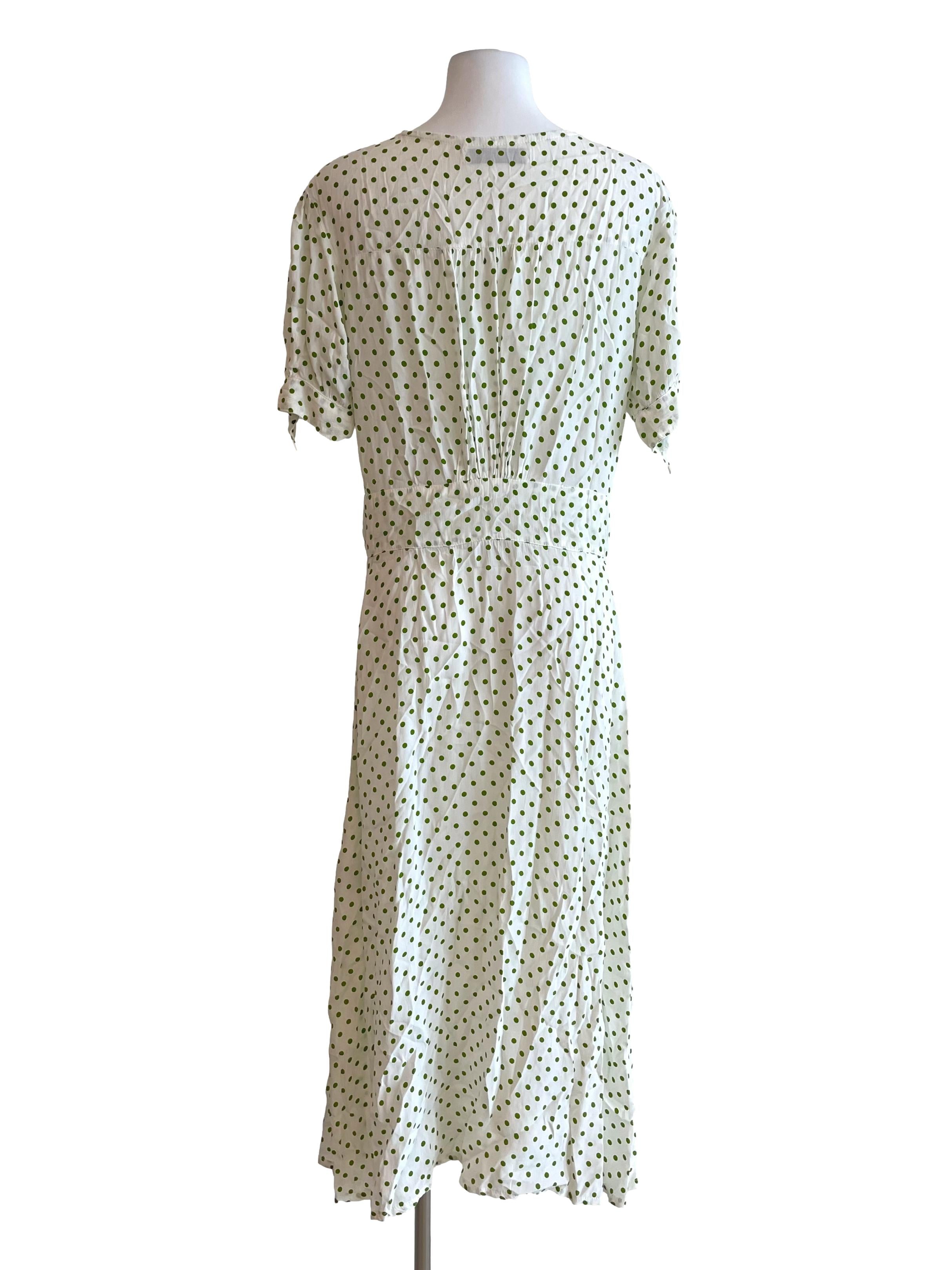 Sugar Cookie Polka Dots Retro Dress