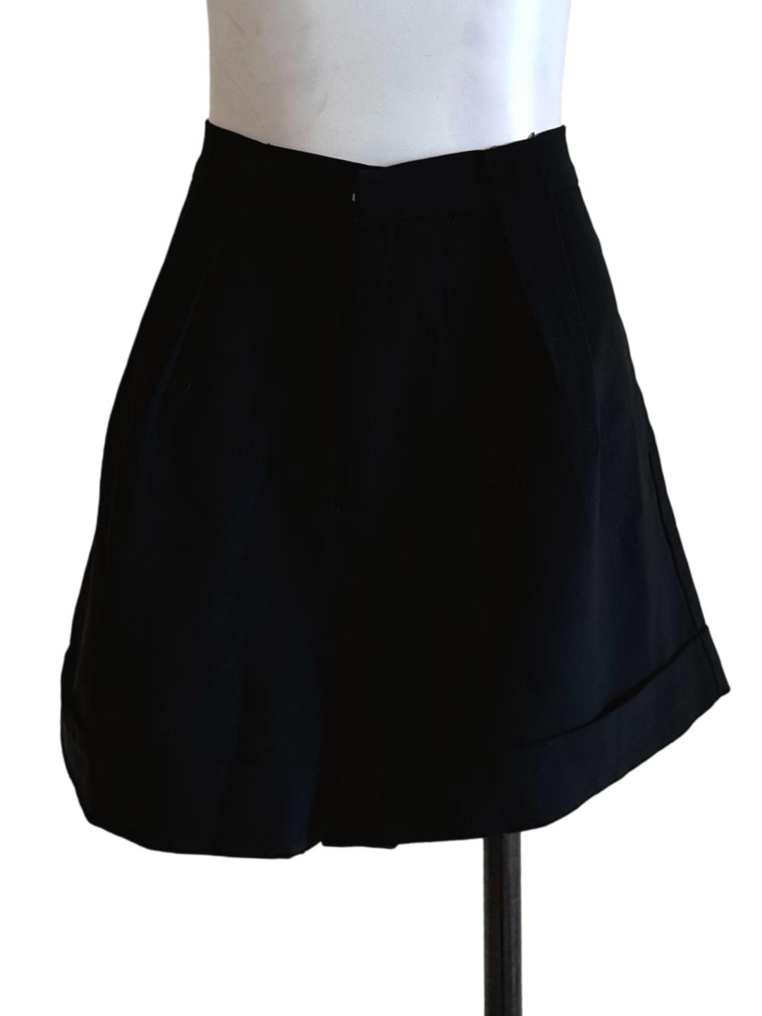 Black Plain Short