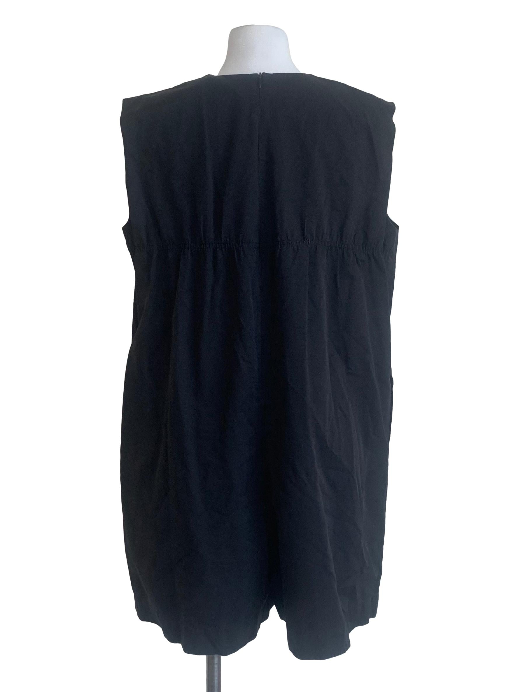 Grey Gathered Romper OSN