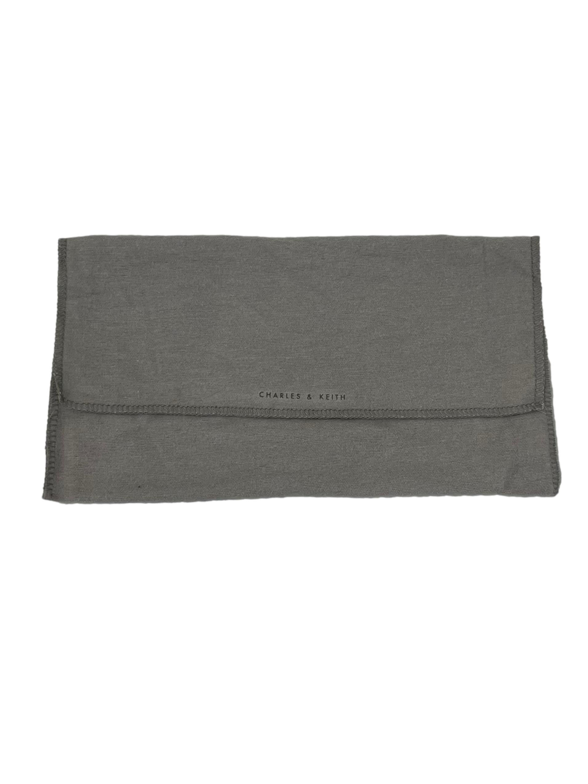 Grey Envelope Long Wallet