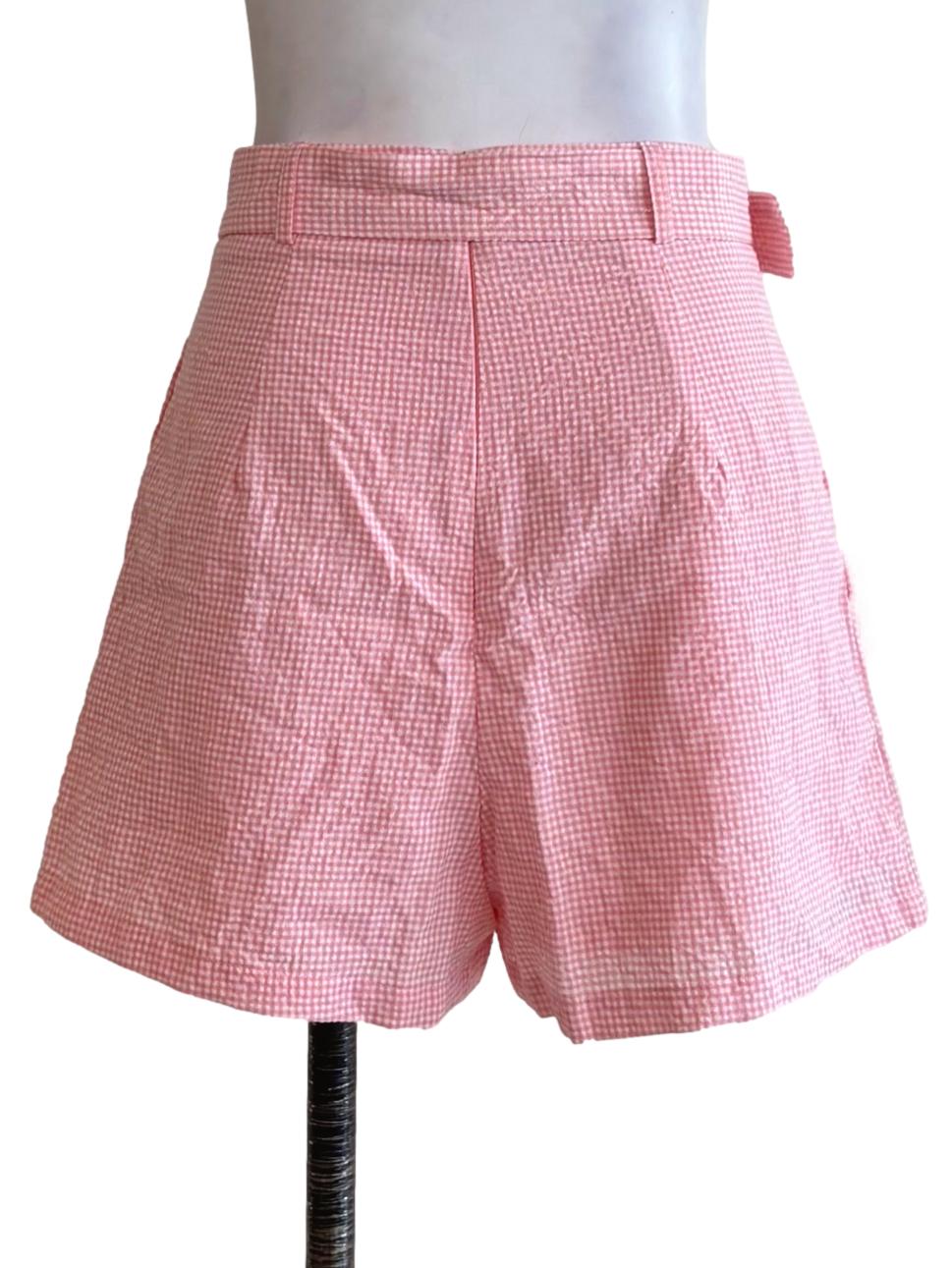 Bubblegum Pink Gingham Shorts