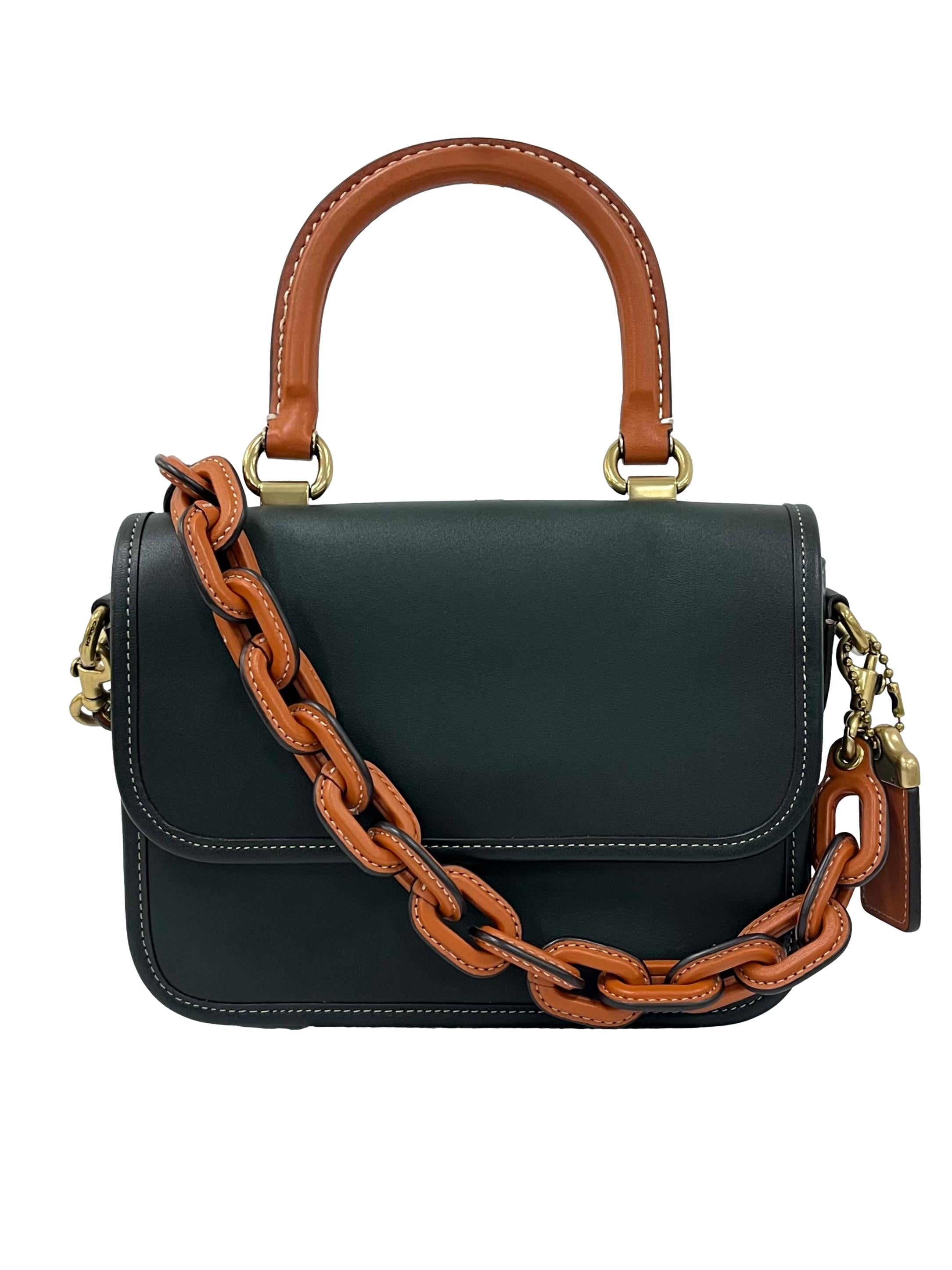 Olive Rogue Top Handle Bag