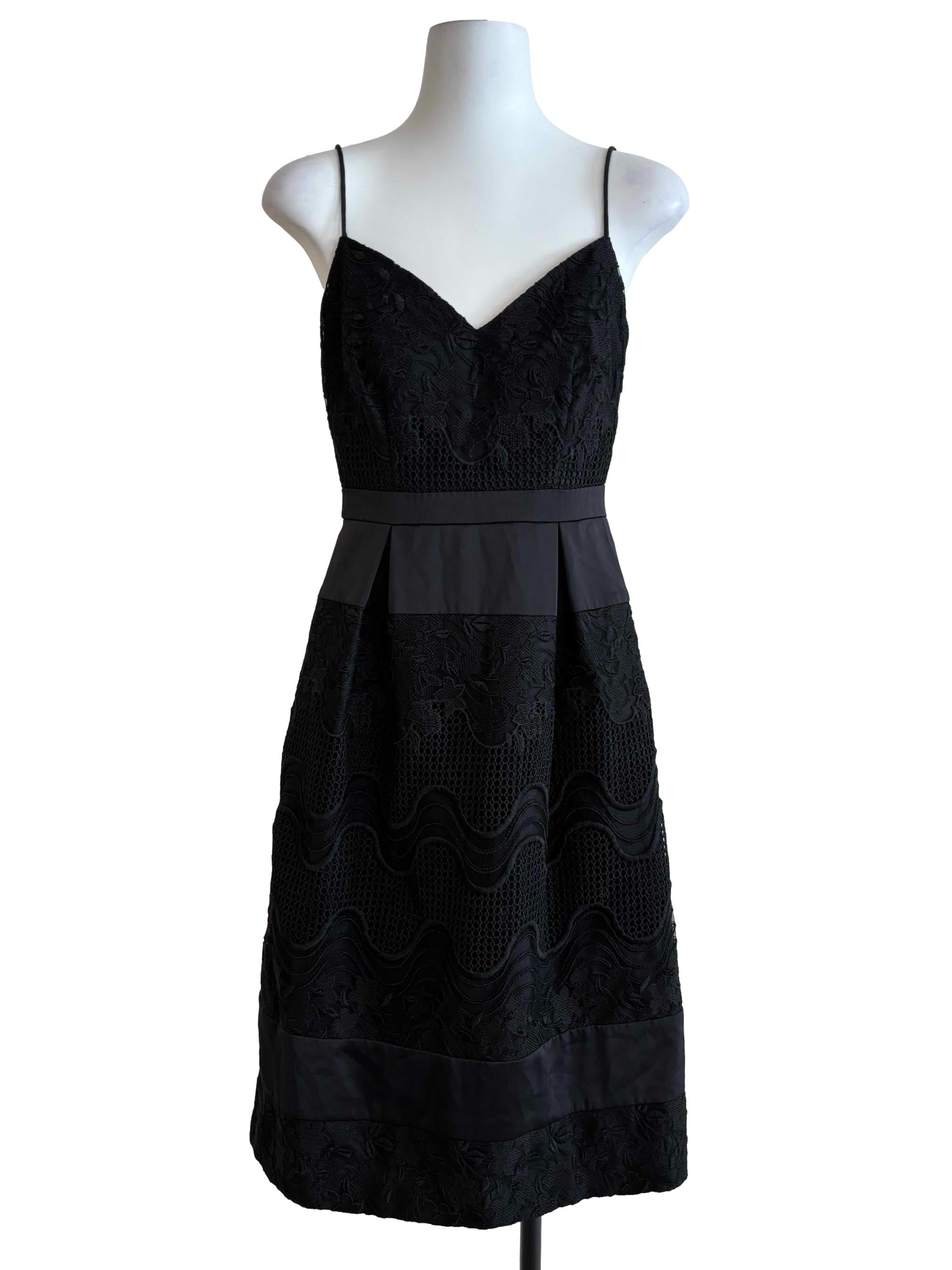 Raven Black Sweetheart Cami Dress