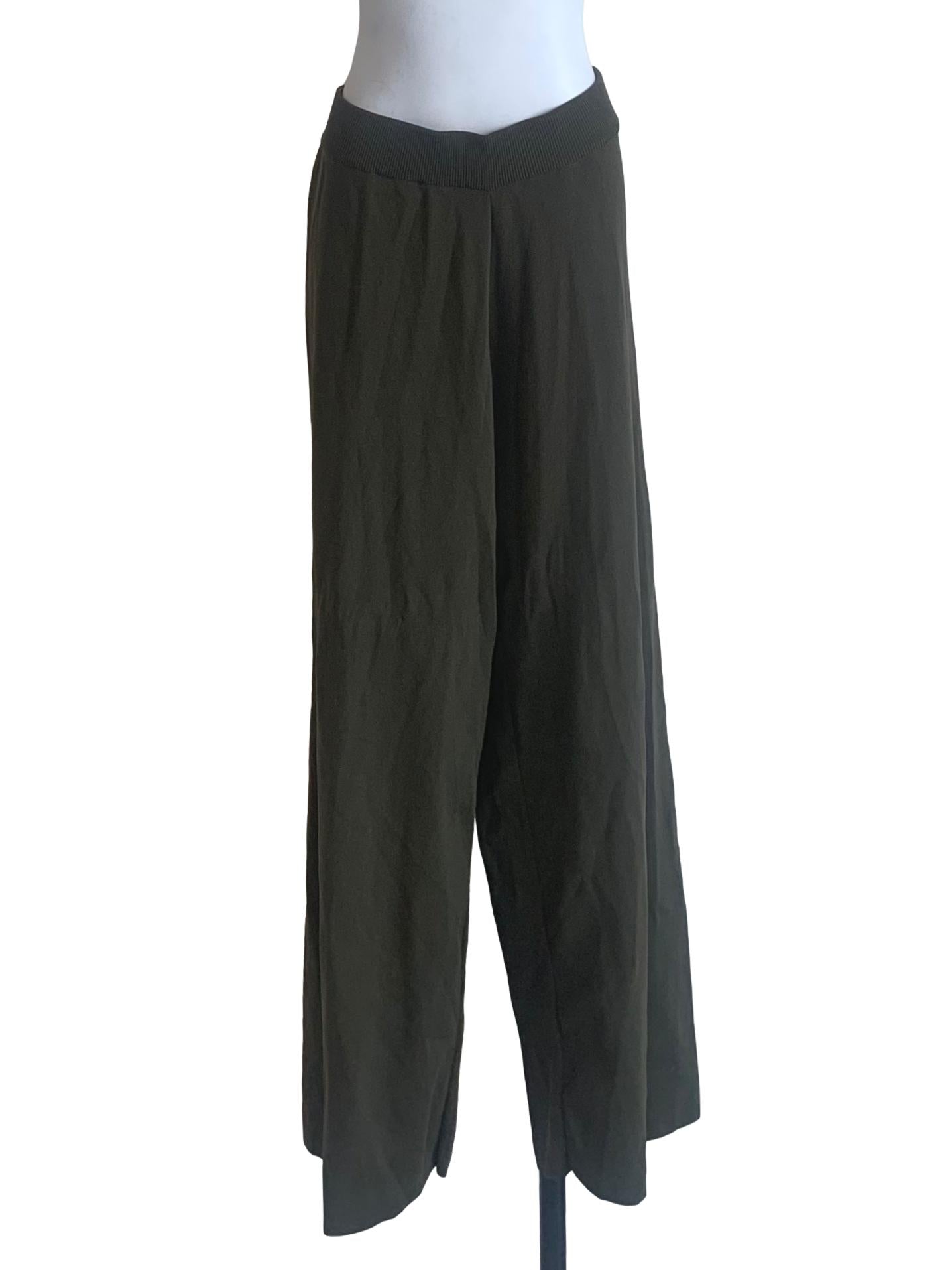 Green Wide Leg Pants OSN