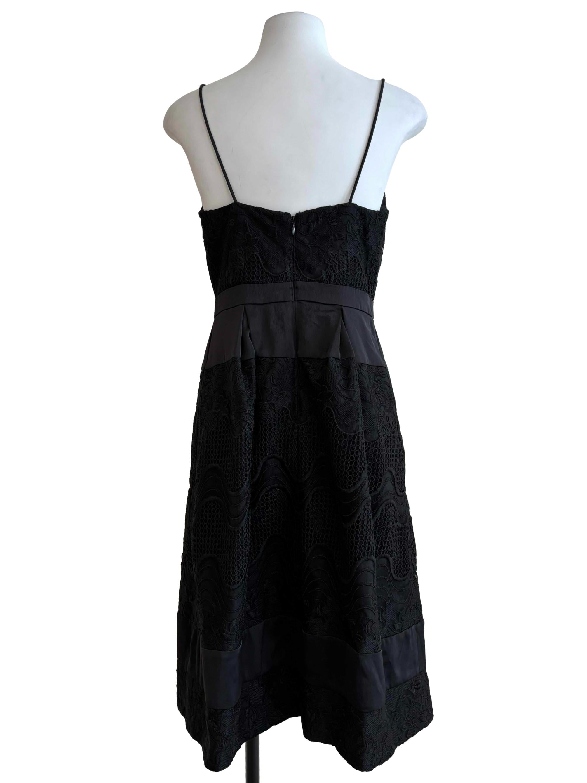 Raven Black Sweetheart Cami Dress