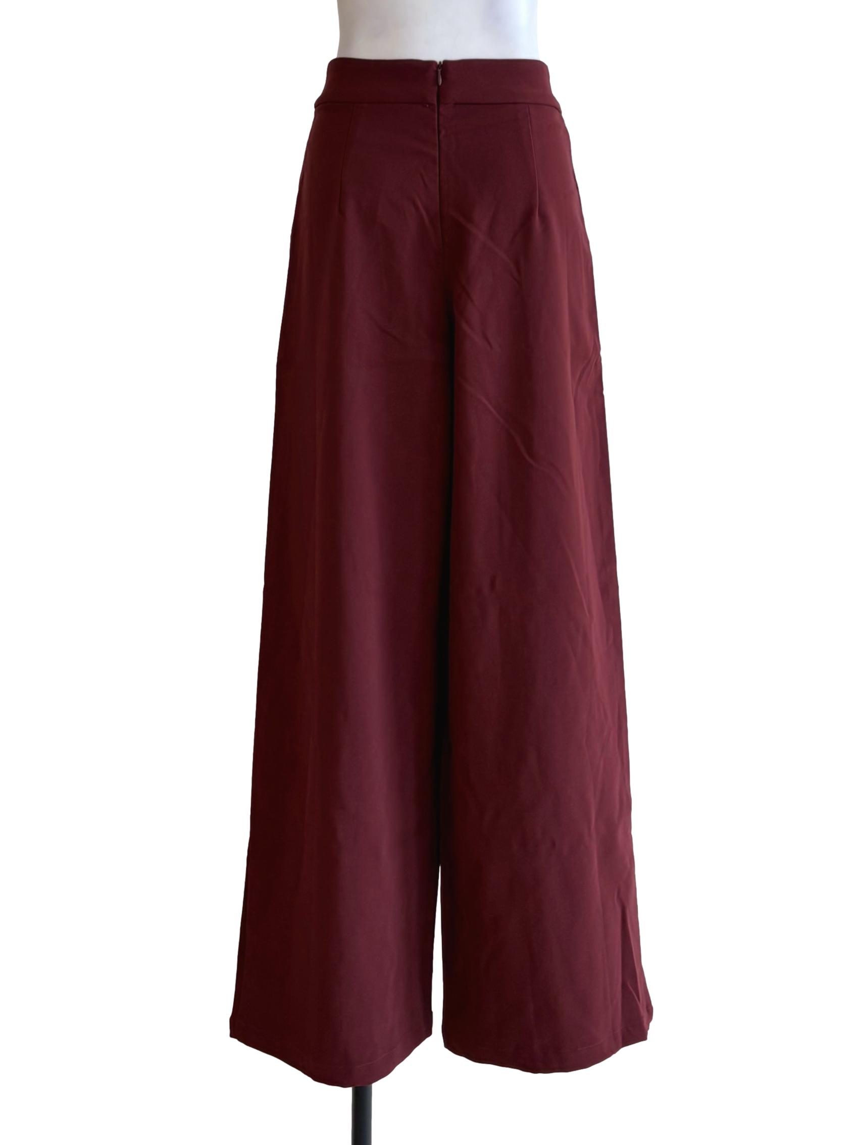 Ruby Red Straight Pants