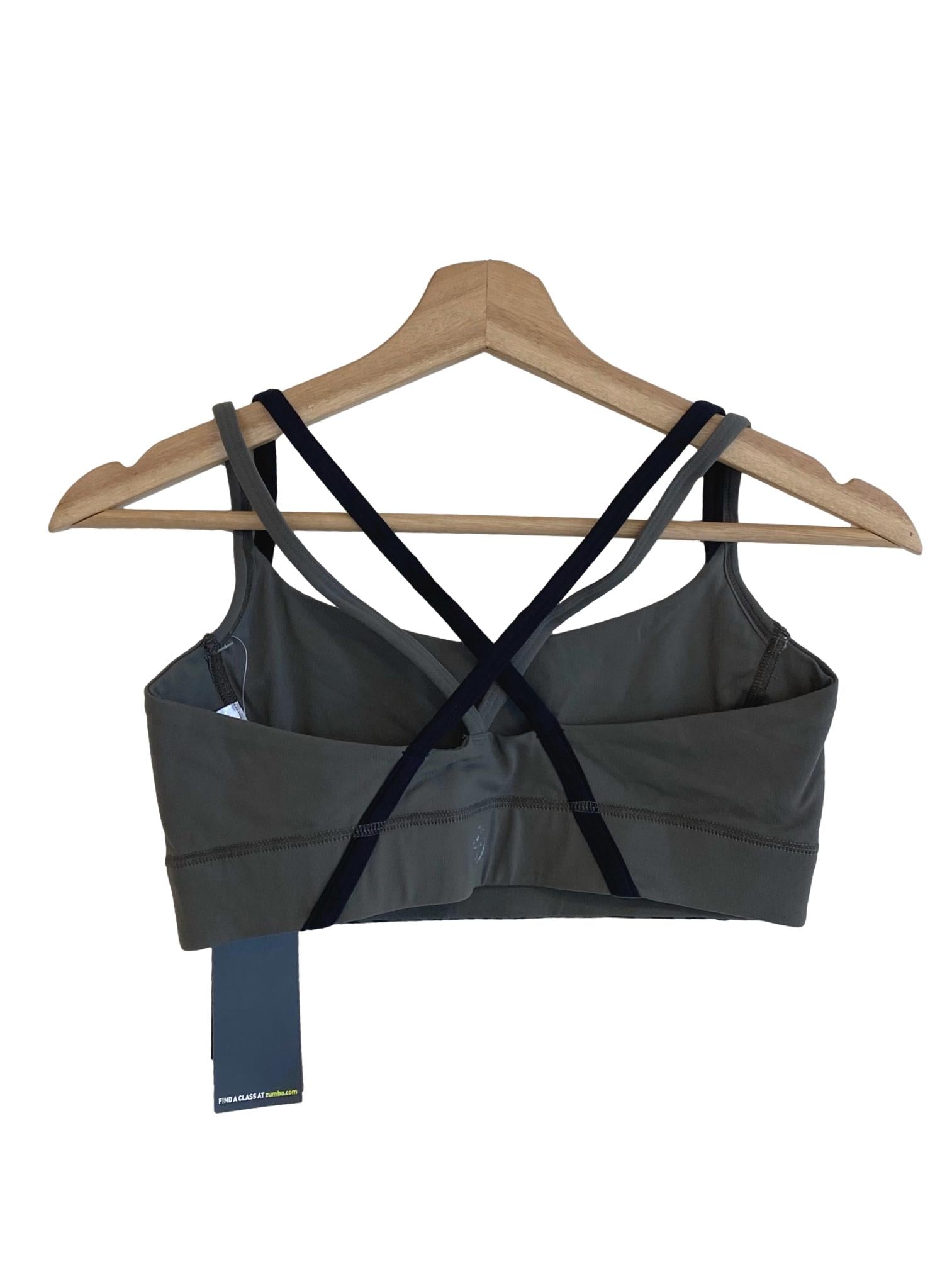 Army Green Patterned Bras