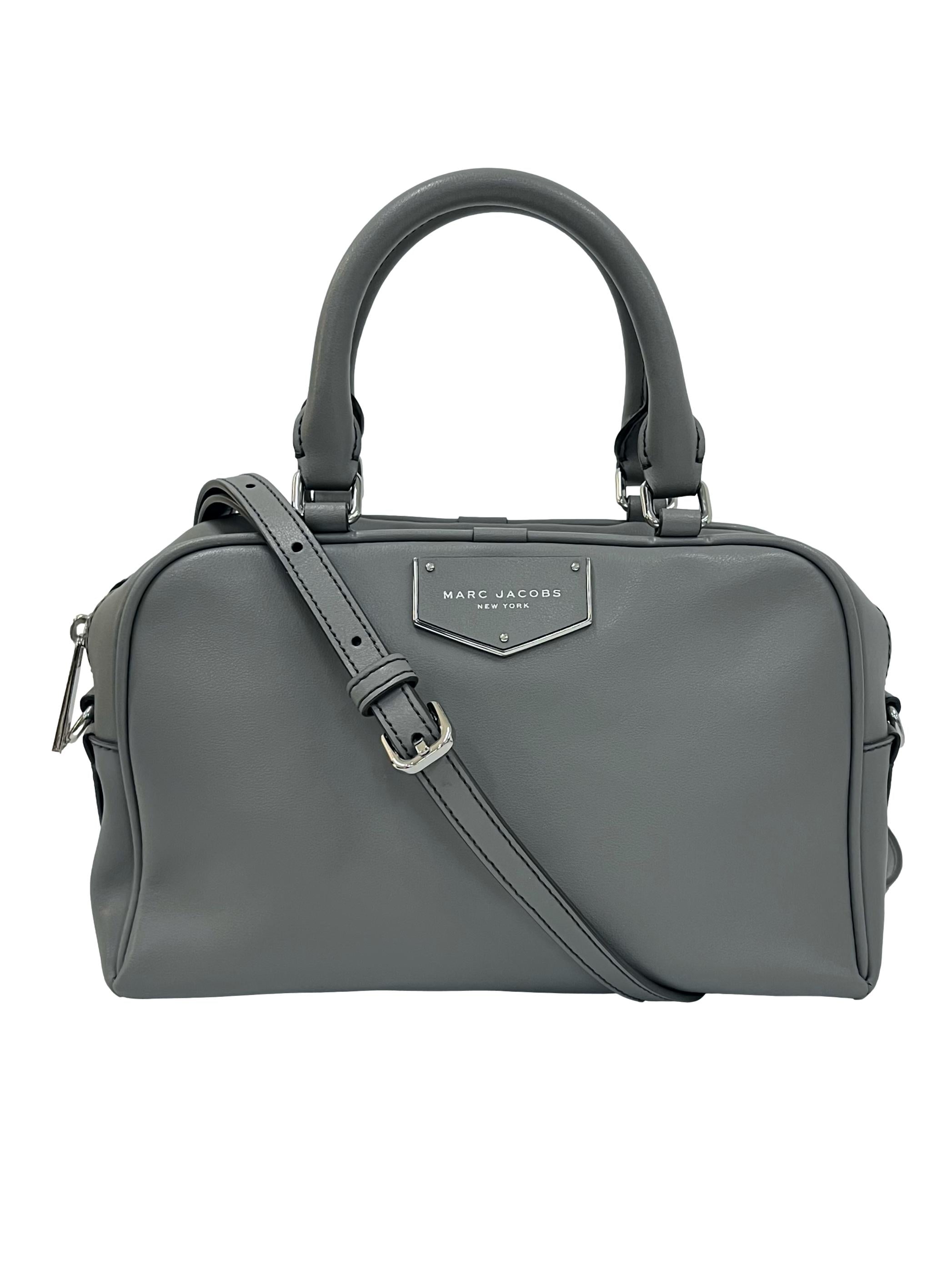 Grey Voyager Satchel Bag