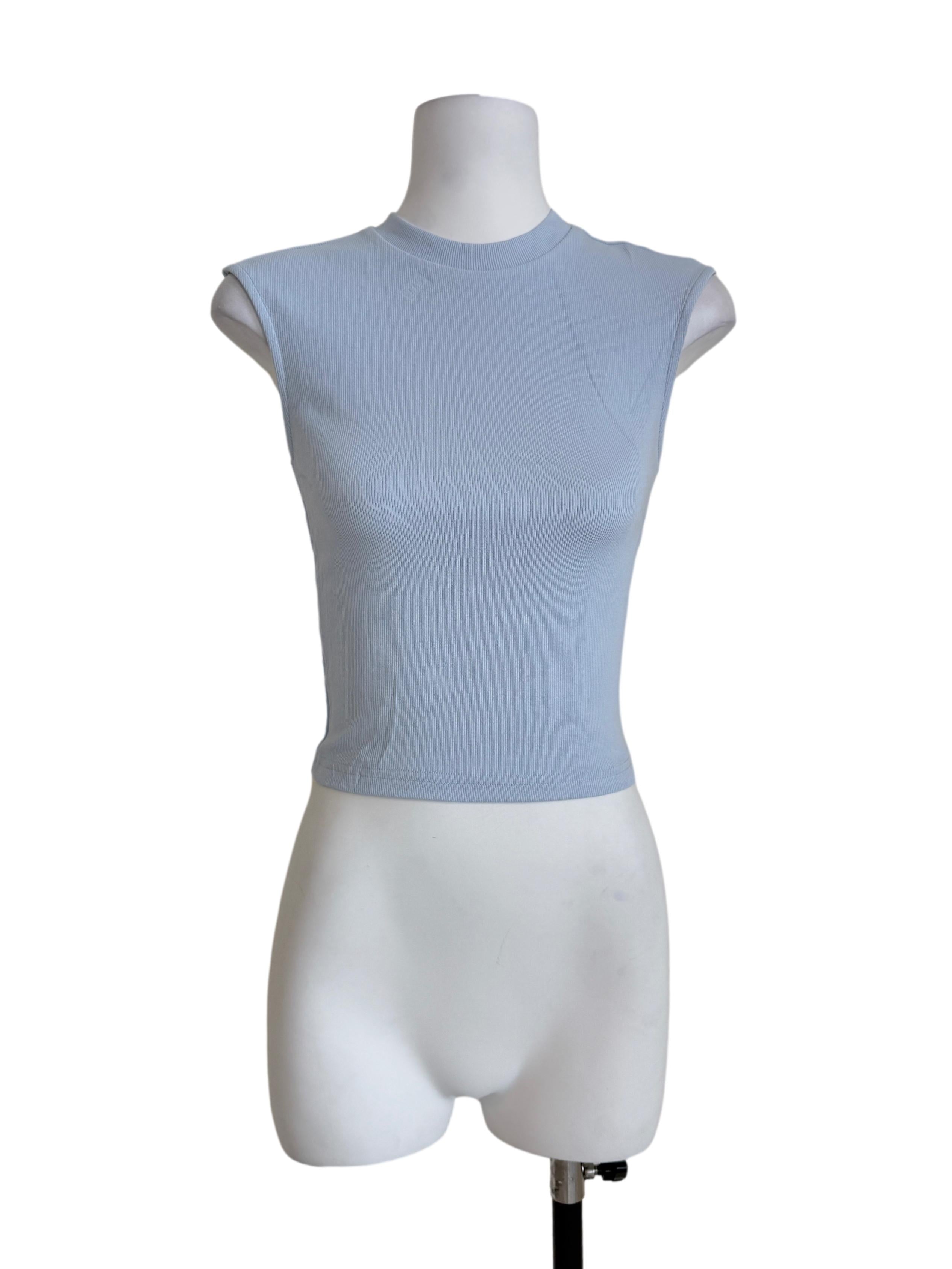 Blue Jackie Baby Tee TTR