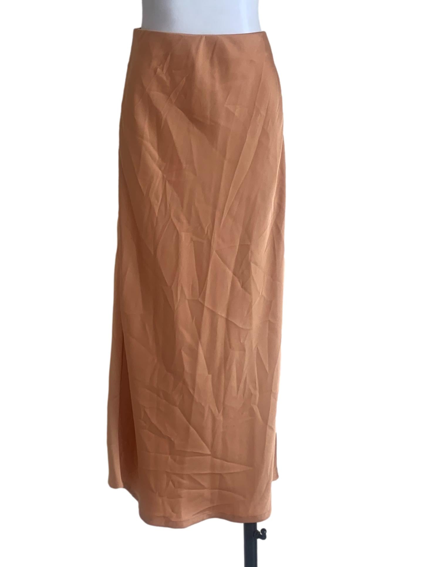 Honey Yellow A-Line Skirt