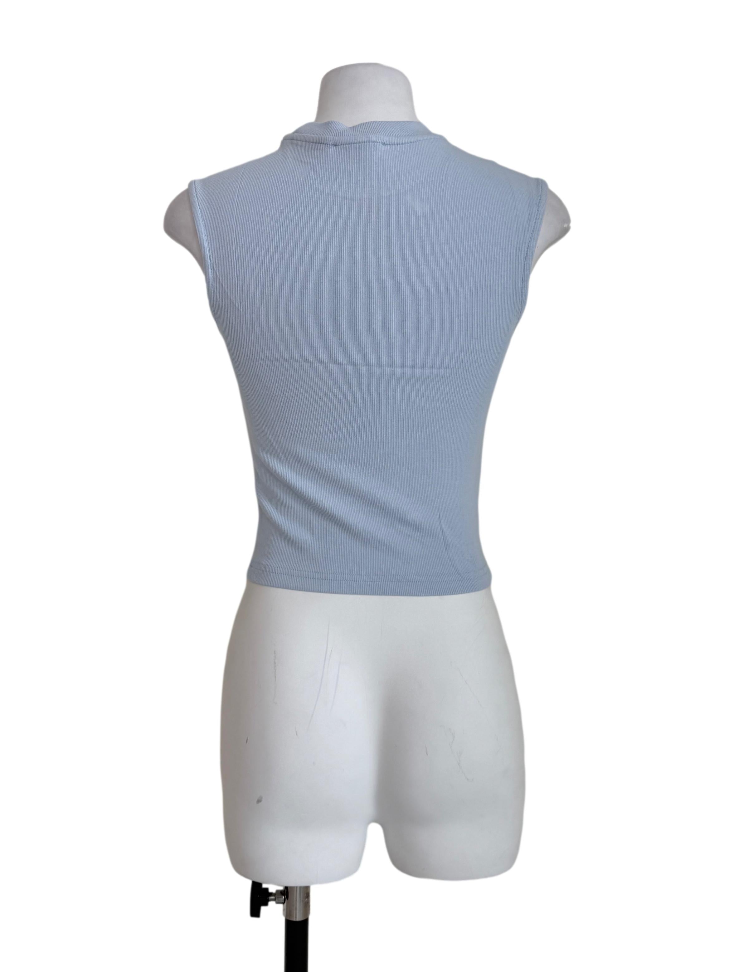 Blue Jackie Baby Tee TTR