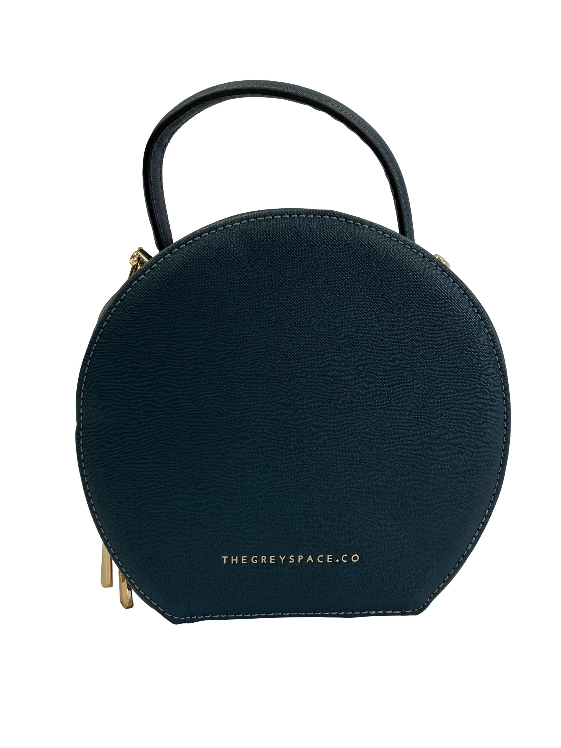 Peacock Round Handbag