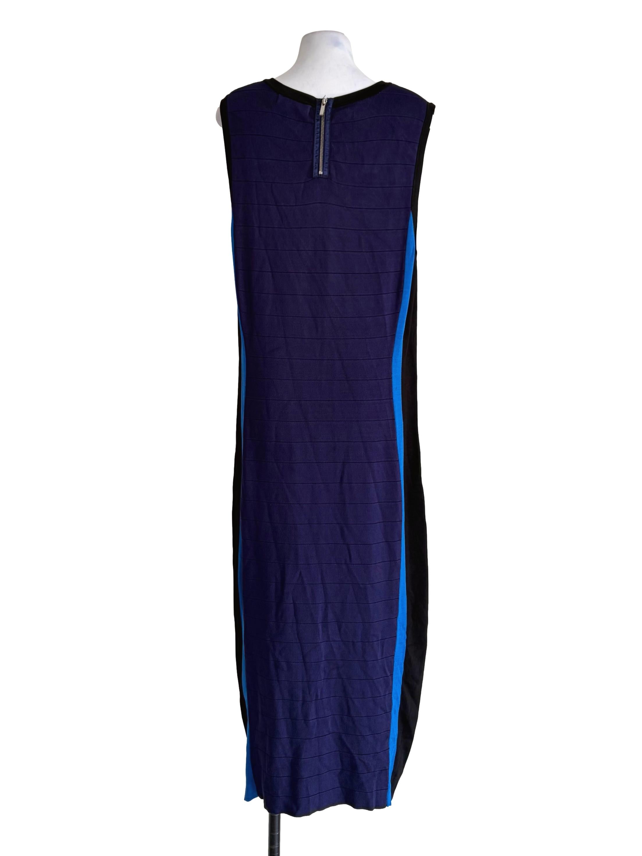 Midnight Blue Sleeveless Dress