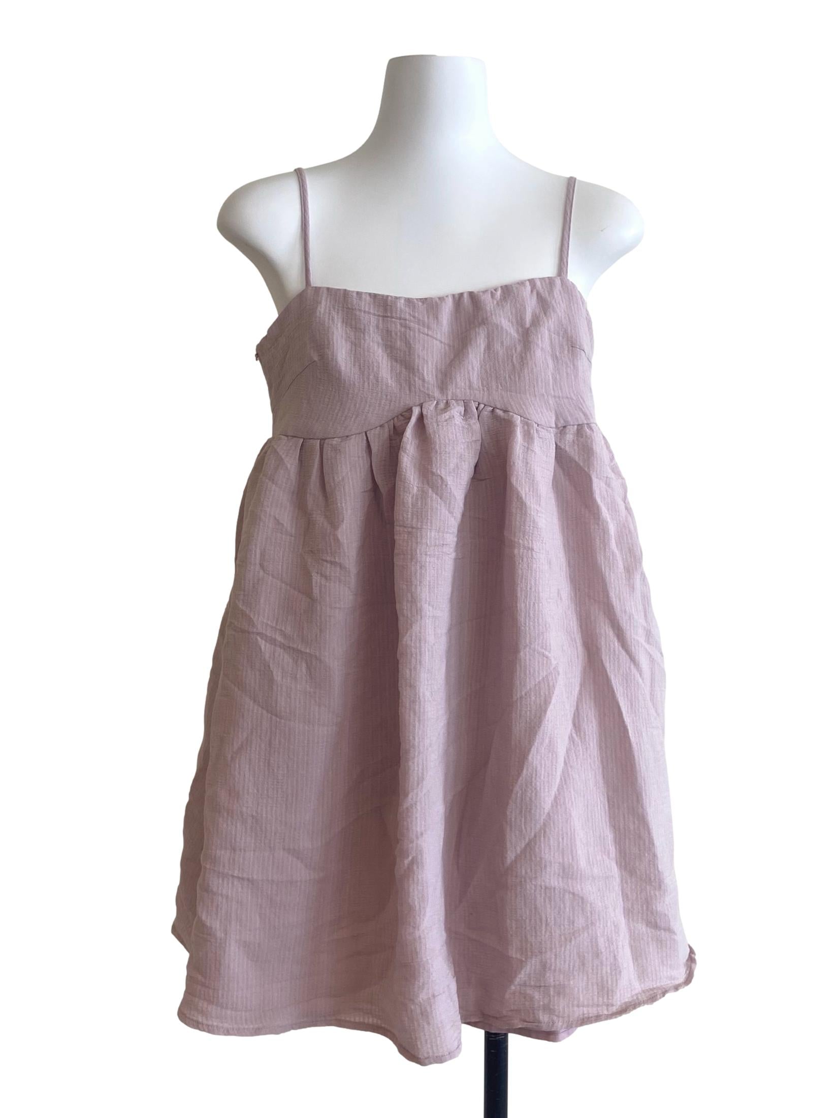 Ballet Slipper Pink Babydoll Dress