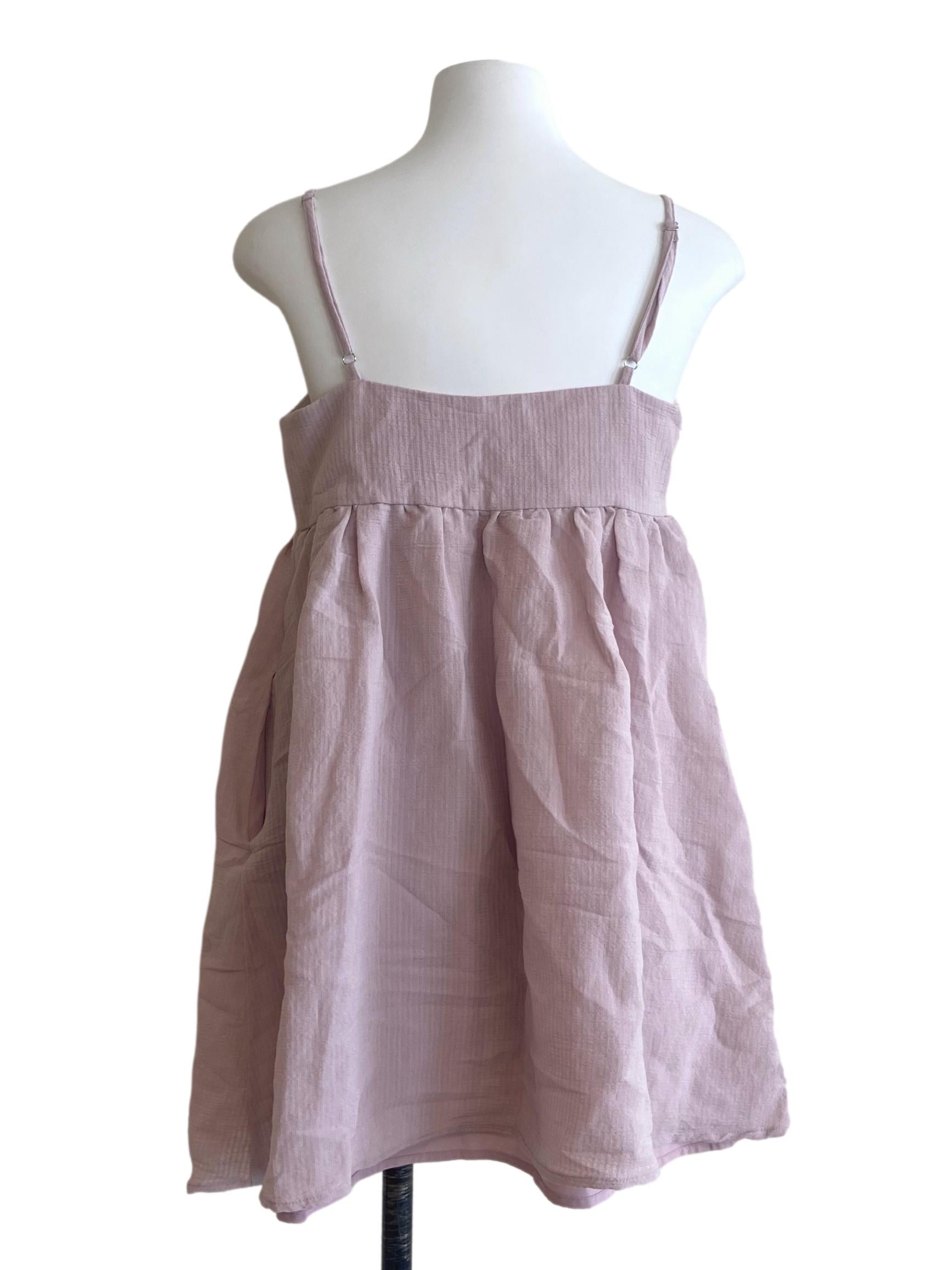 Ballet Slipper Pink Babydoll Dress