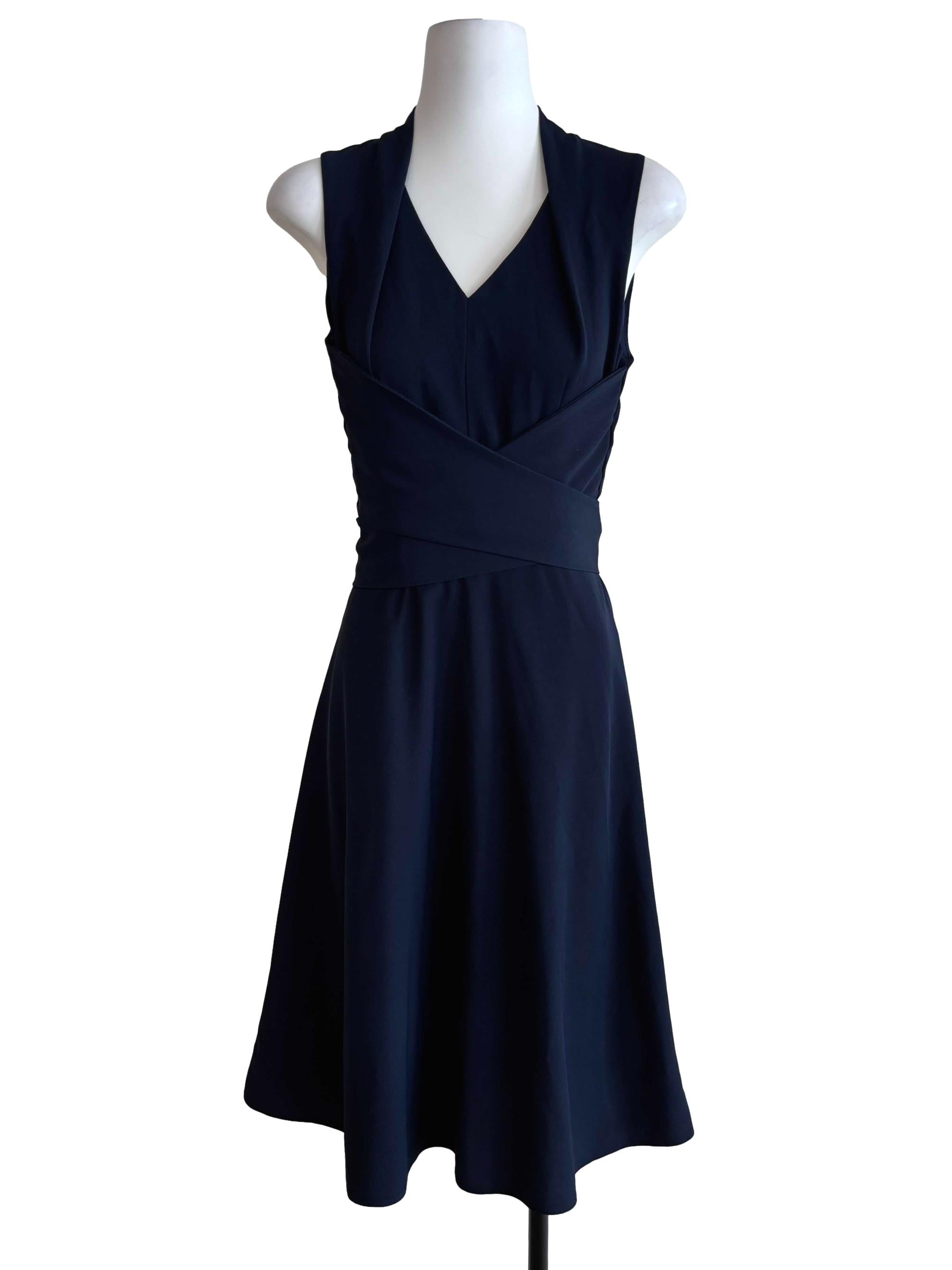 Midnight Blue A-Line Dress