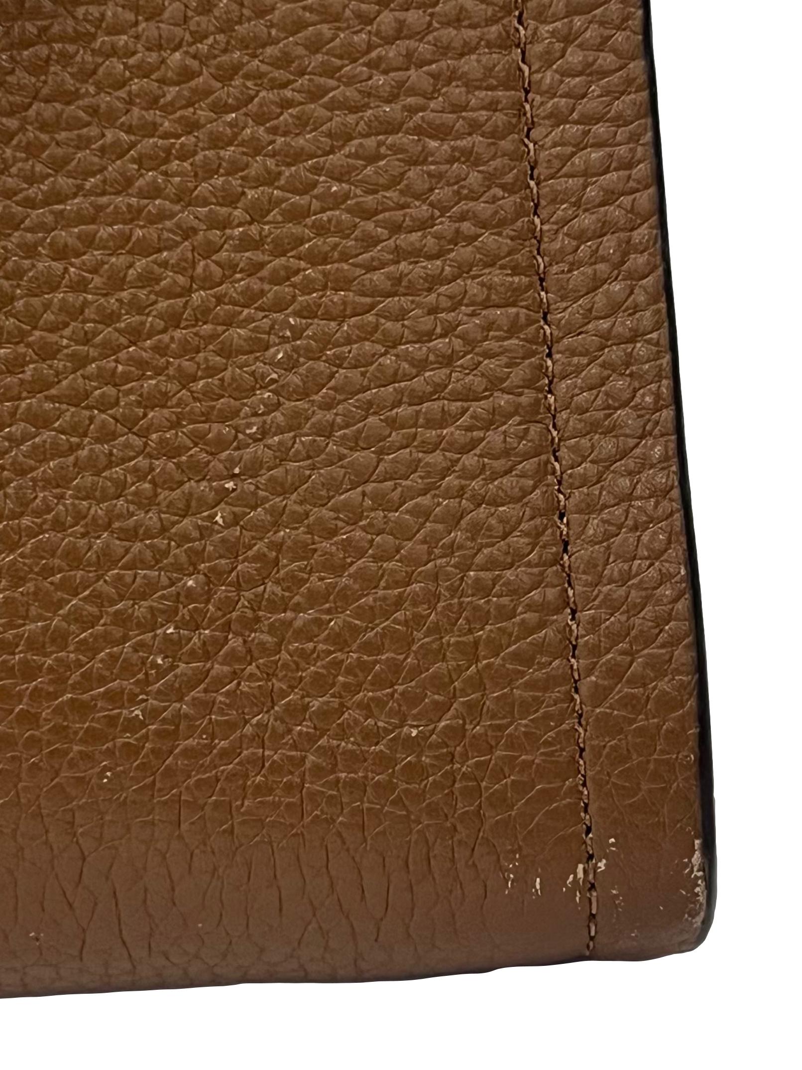 Brown Leather Carson Crossbody Bag