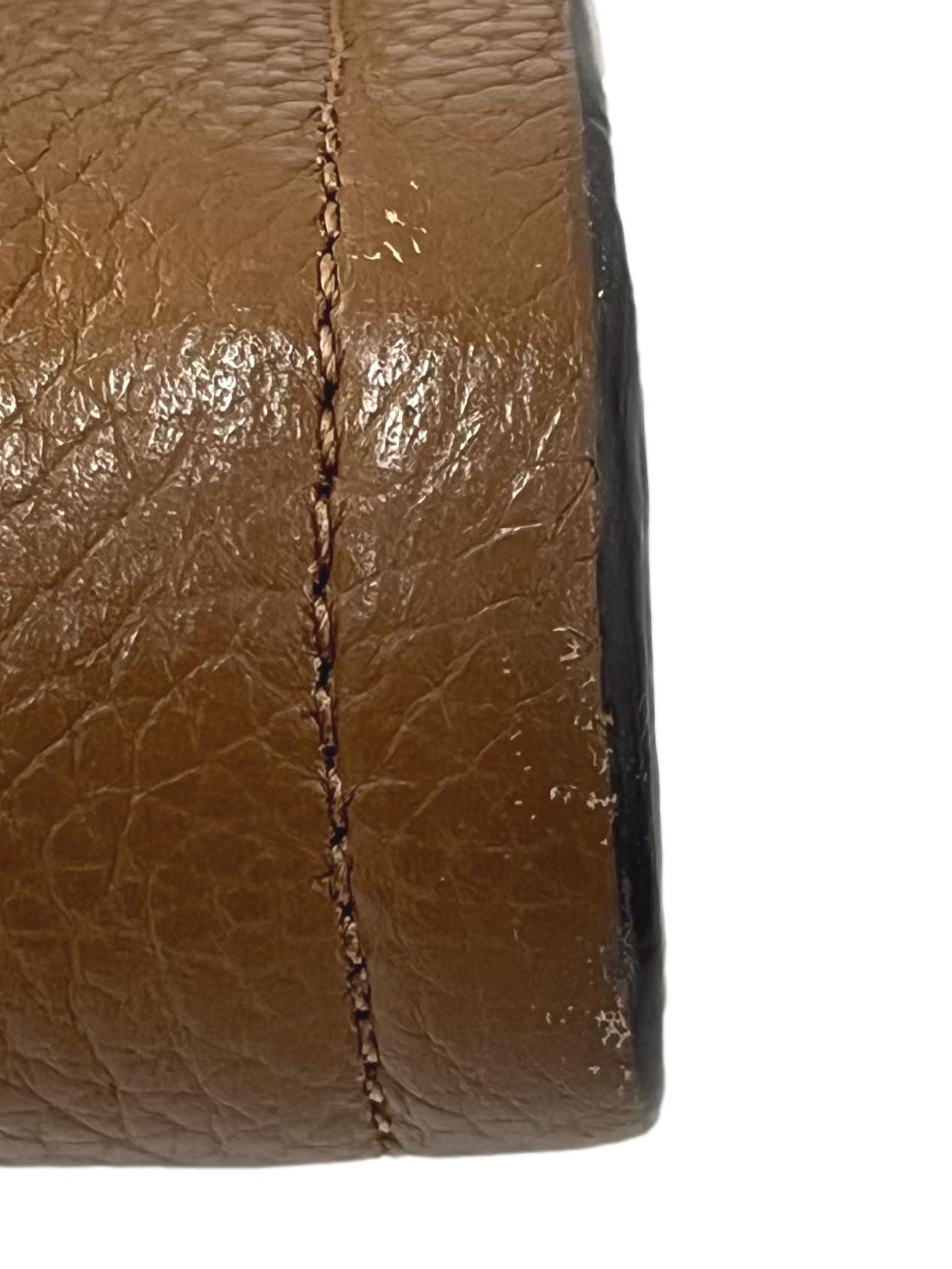 Brown Leather Carson Crossbody Bag
