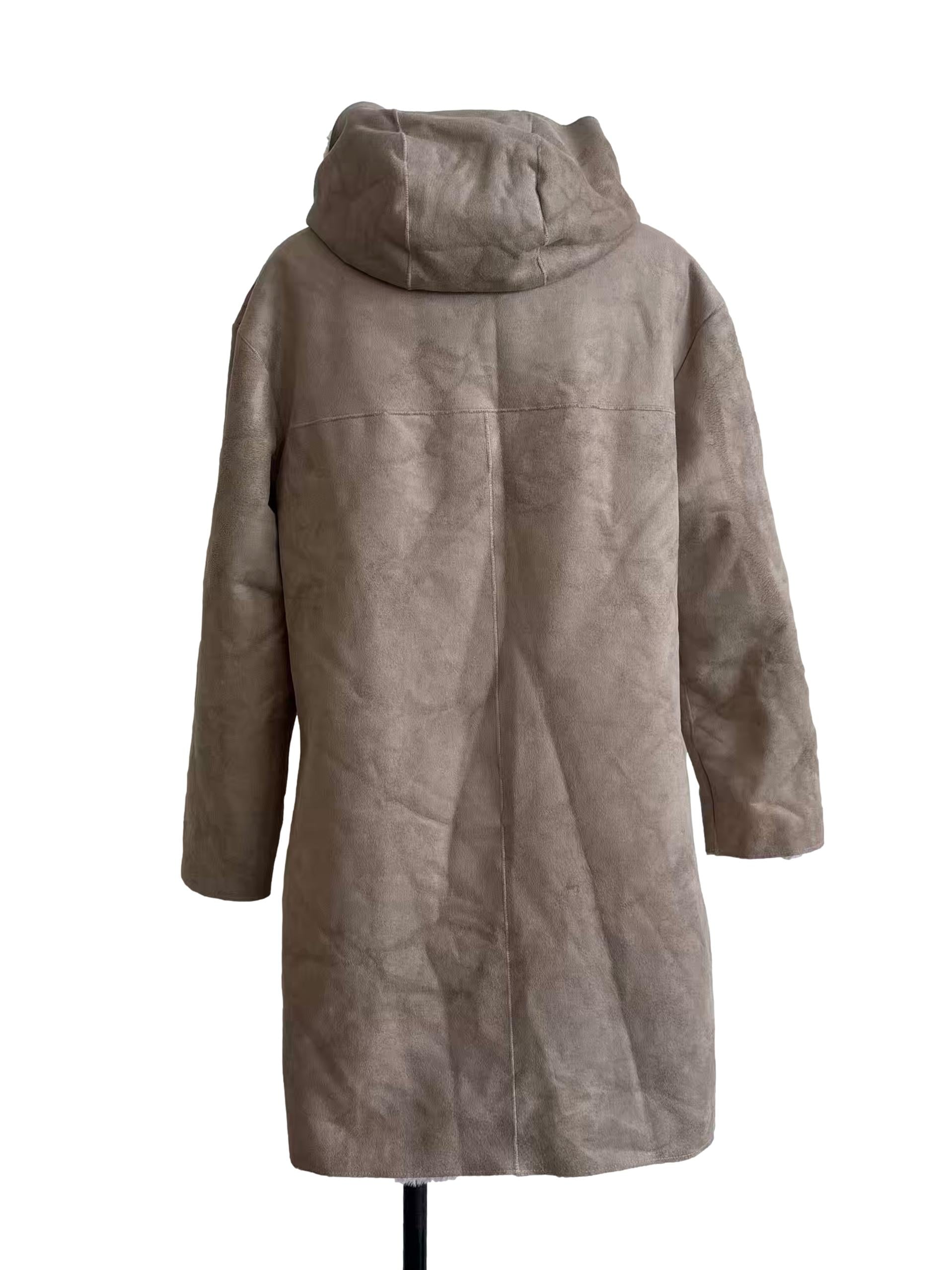 Khaki Fur Winter Jacket