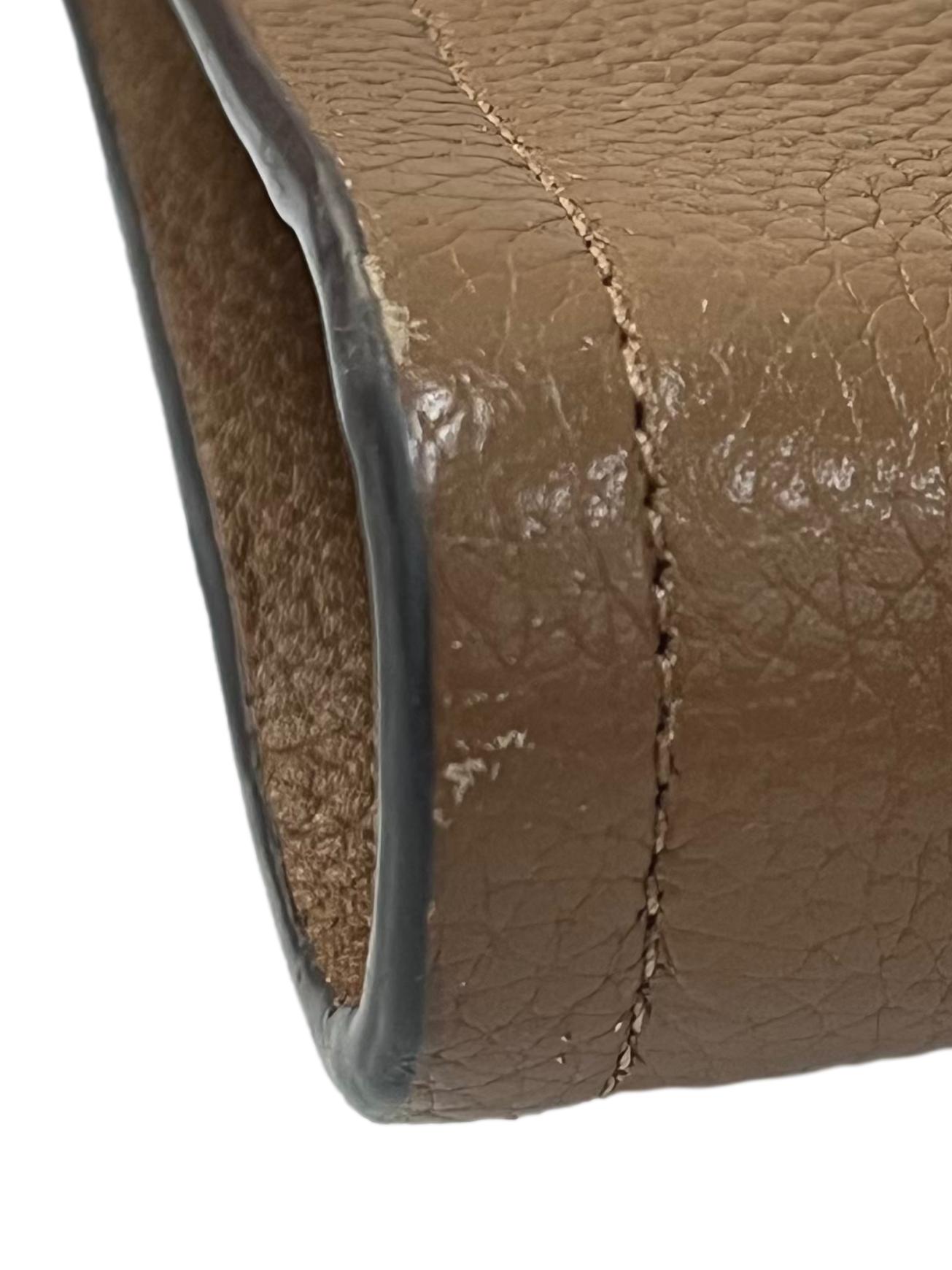 Brown Leather Carson Crossbody Bag