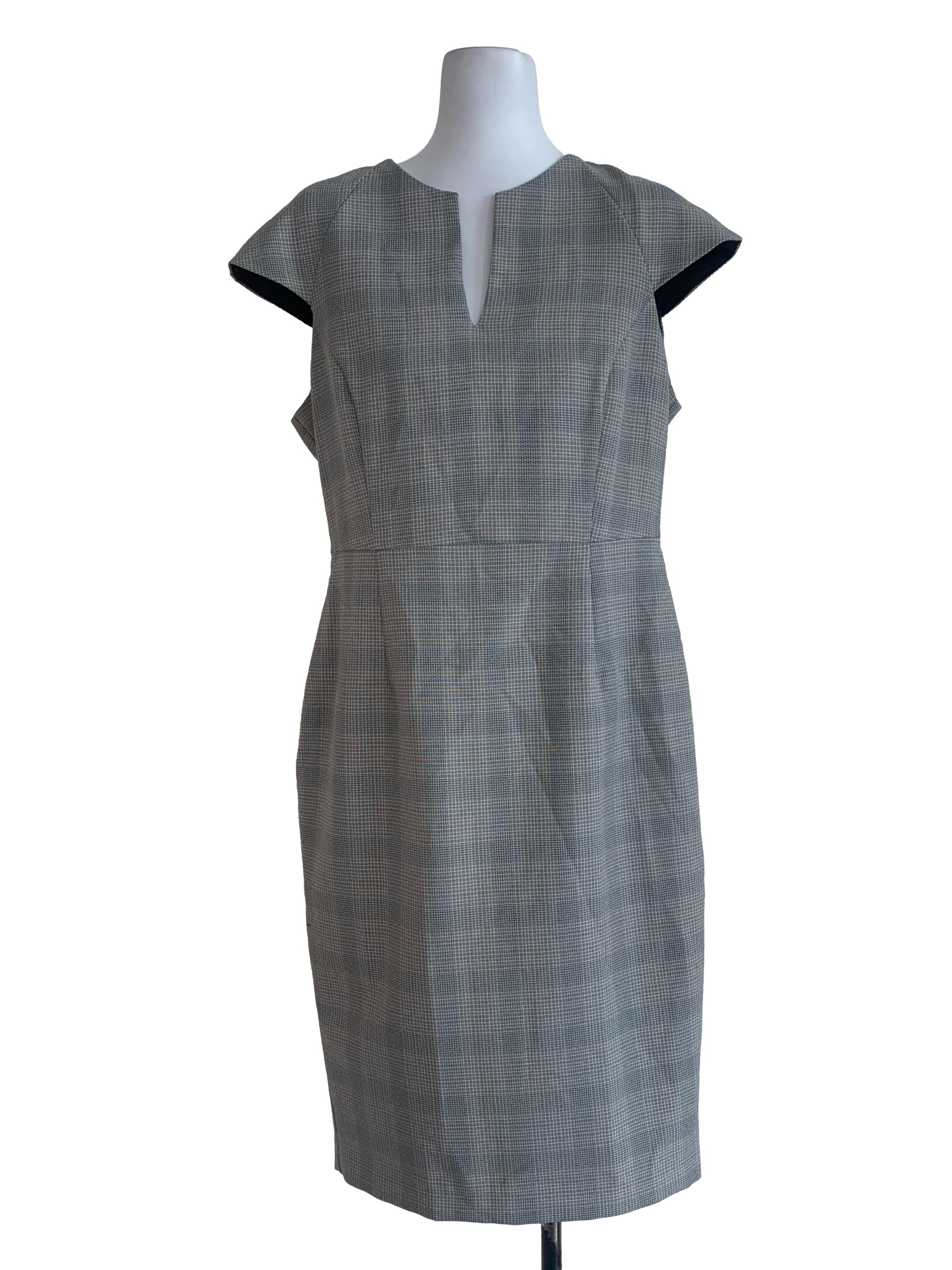Black Tattershall Sheath Dress