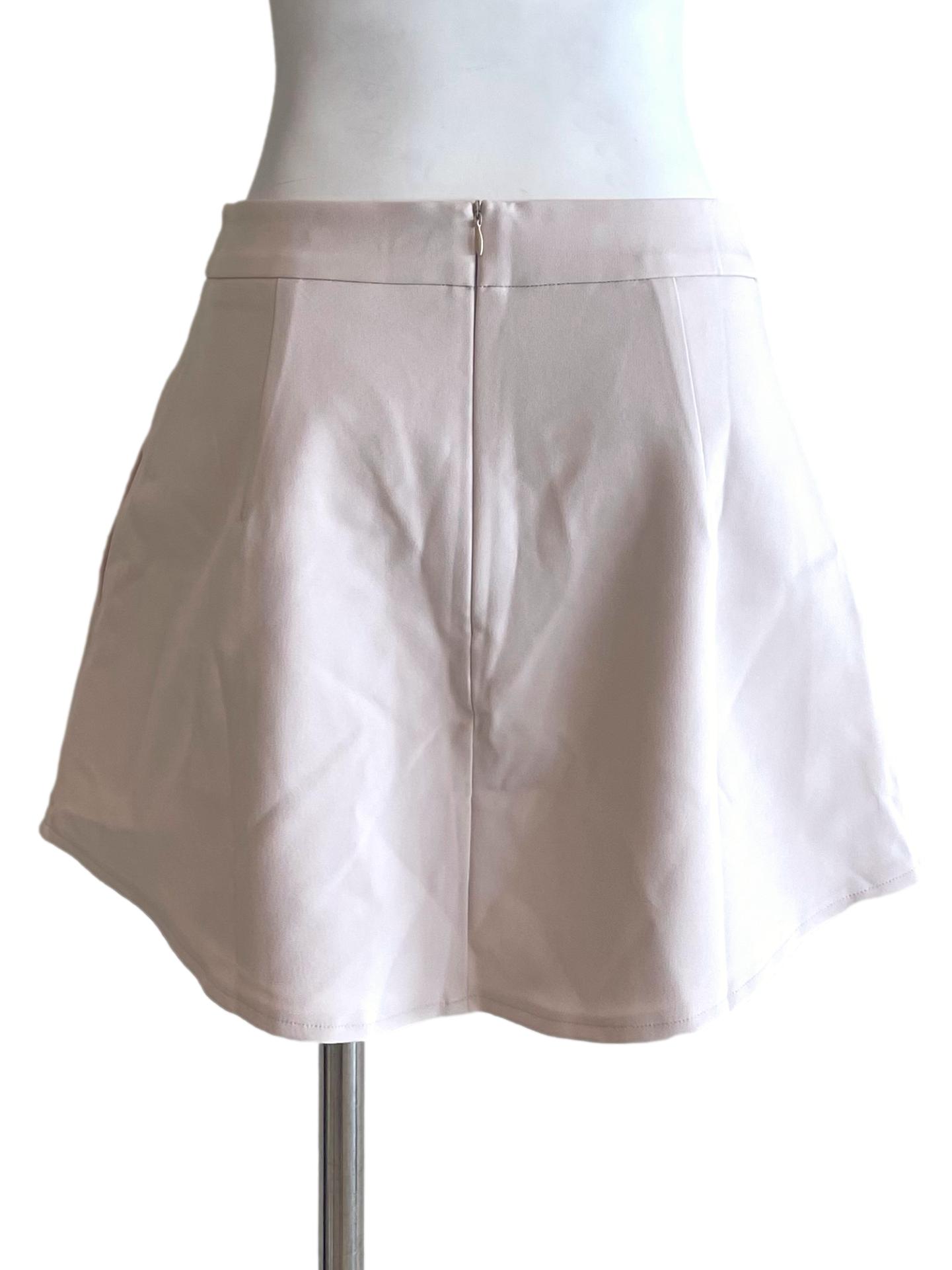 Porcelain A-Line Skort