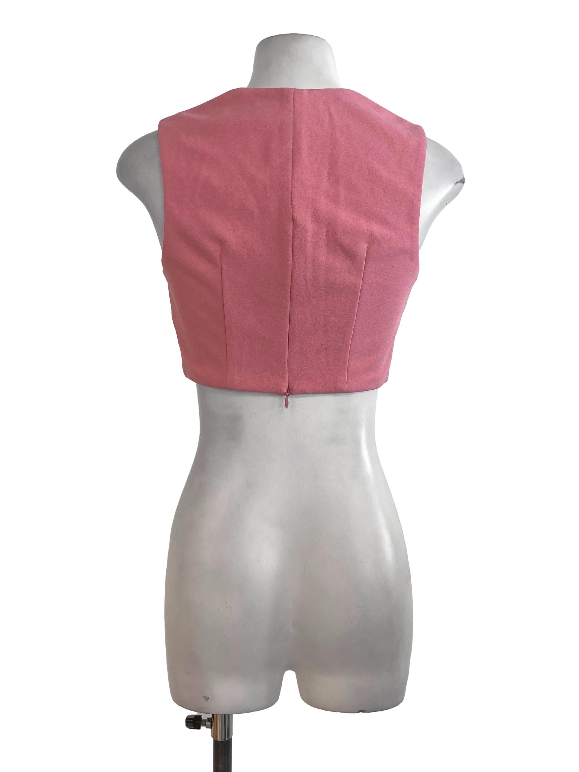 Candy Pink Crop Top LB