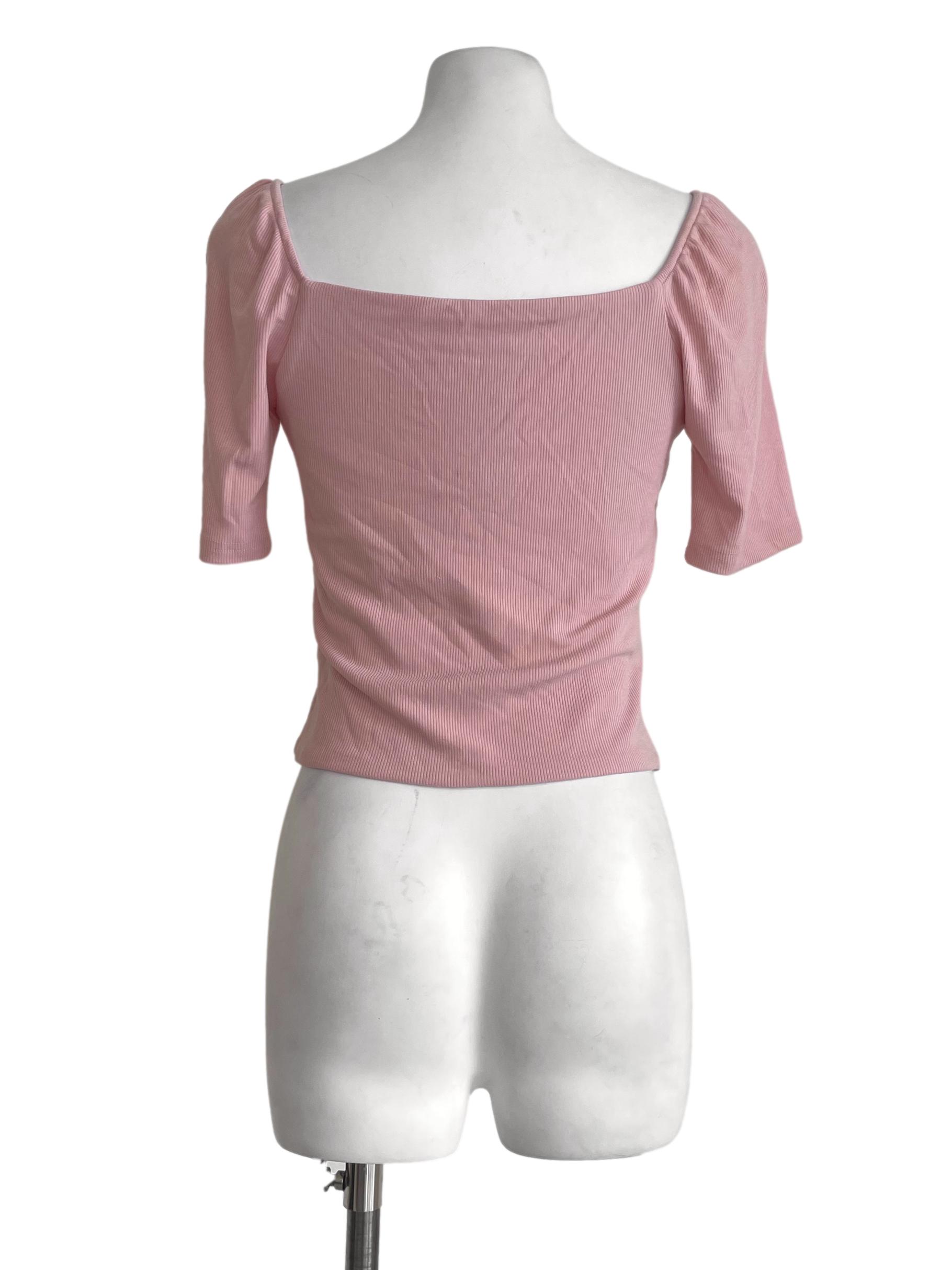 Pink Basic Fit Top