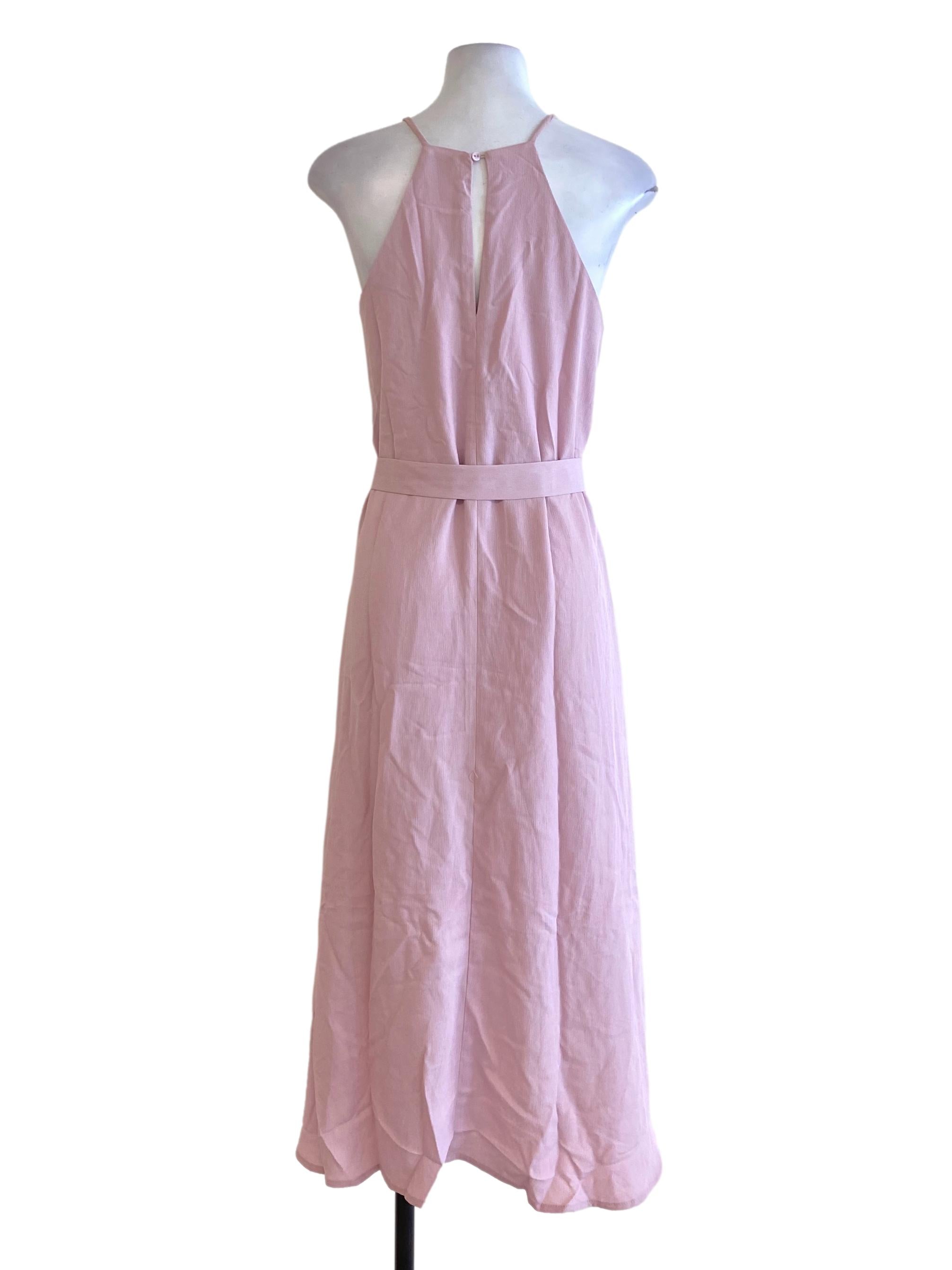 Mauve Purple Spaghetti Strap Dress