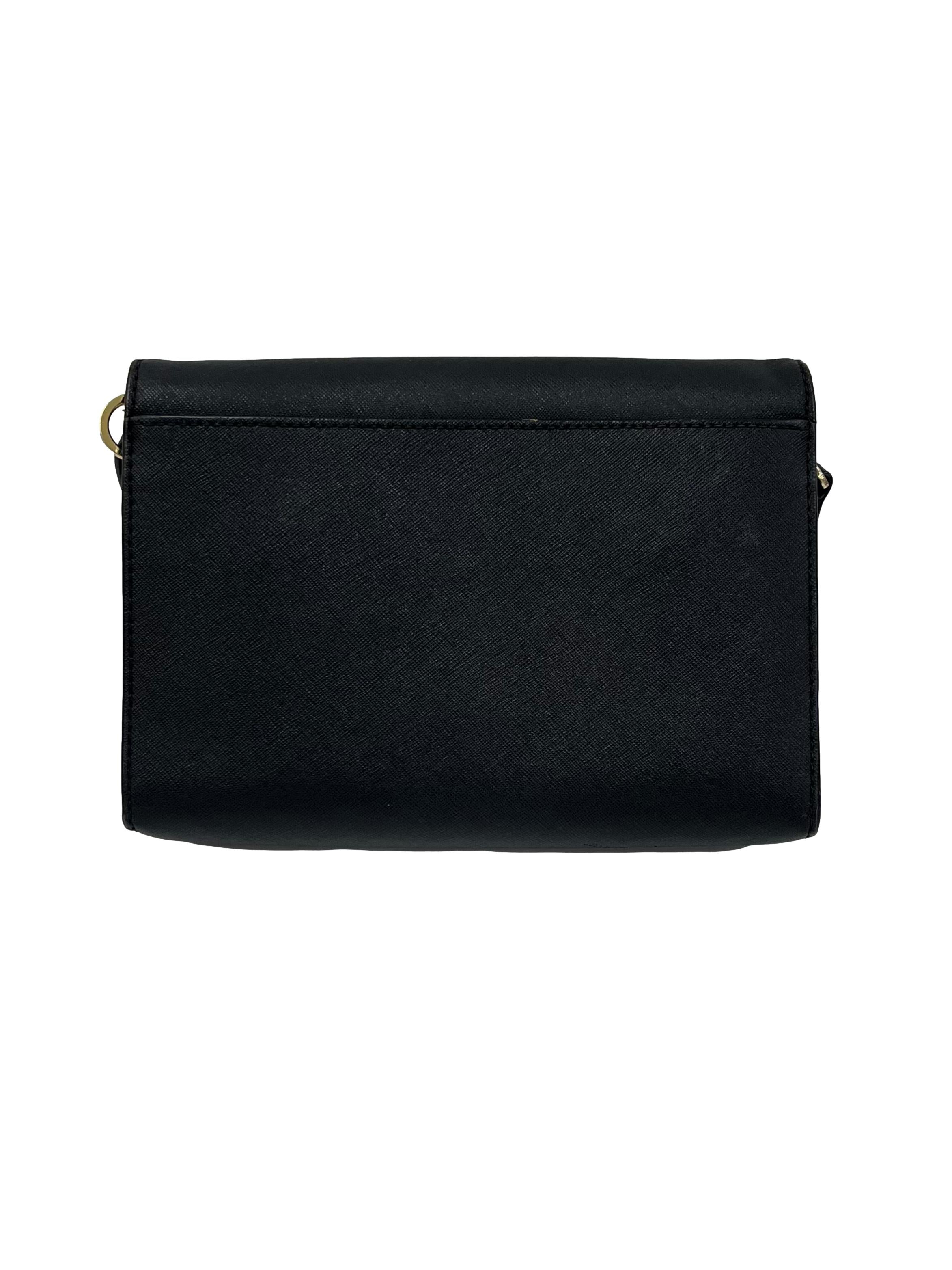 Black York Combo Crossbody Bag