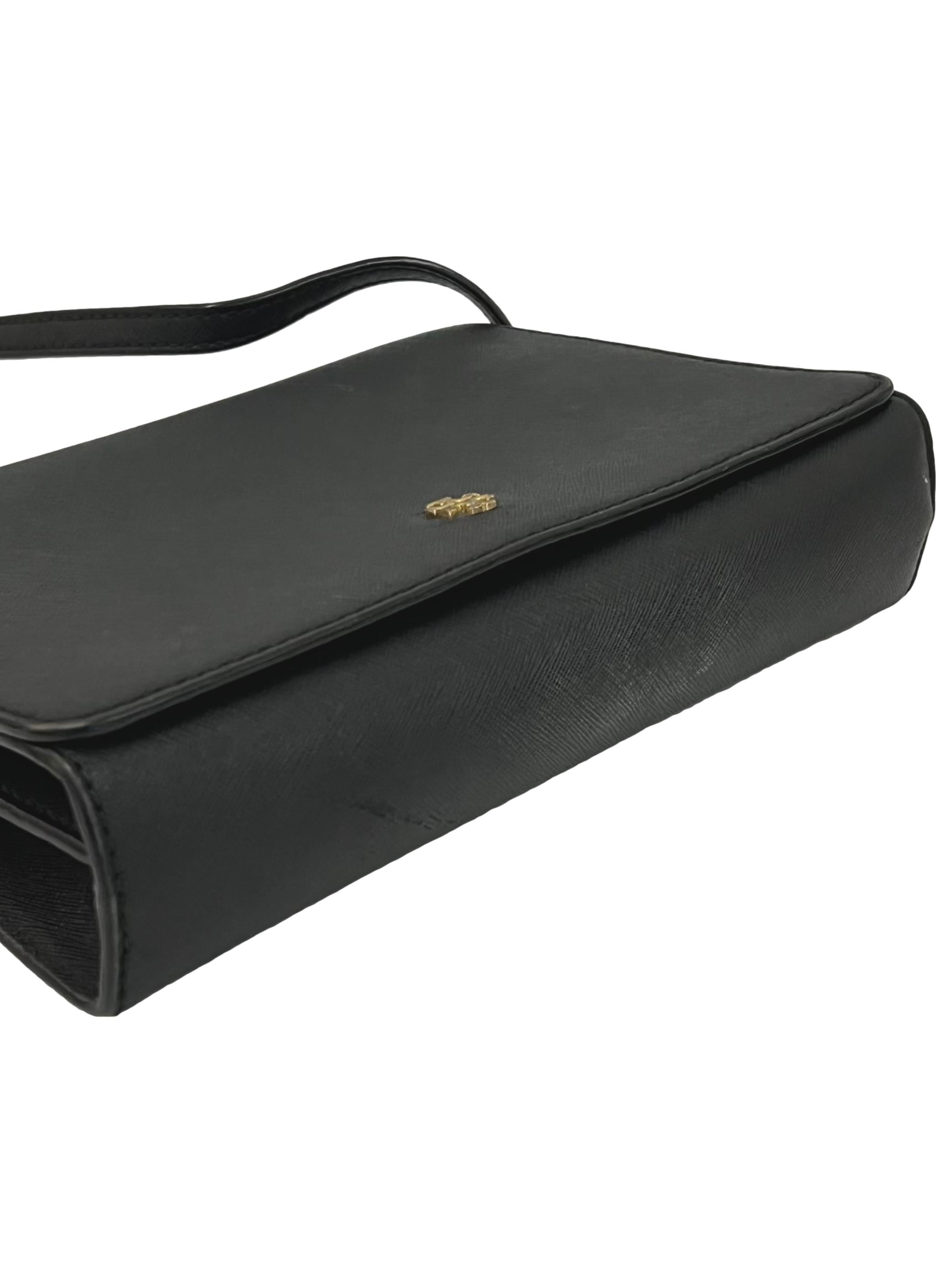 Black York Combo Crossbody Bag