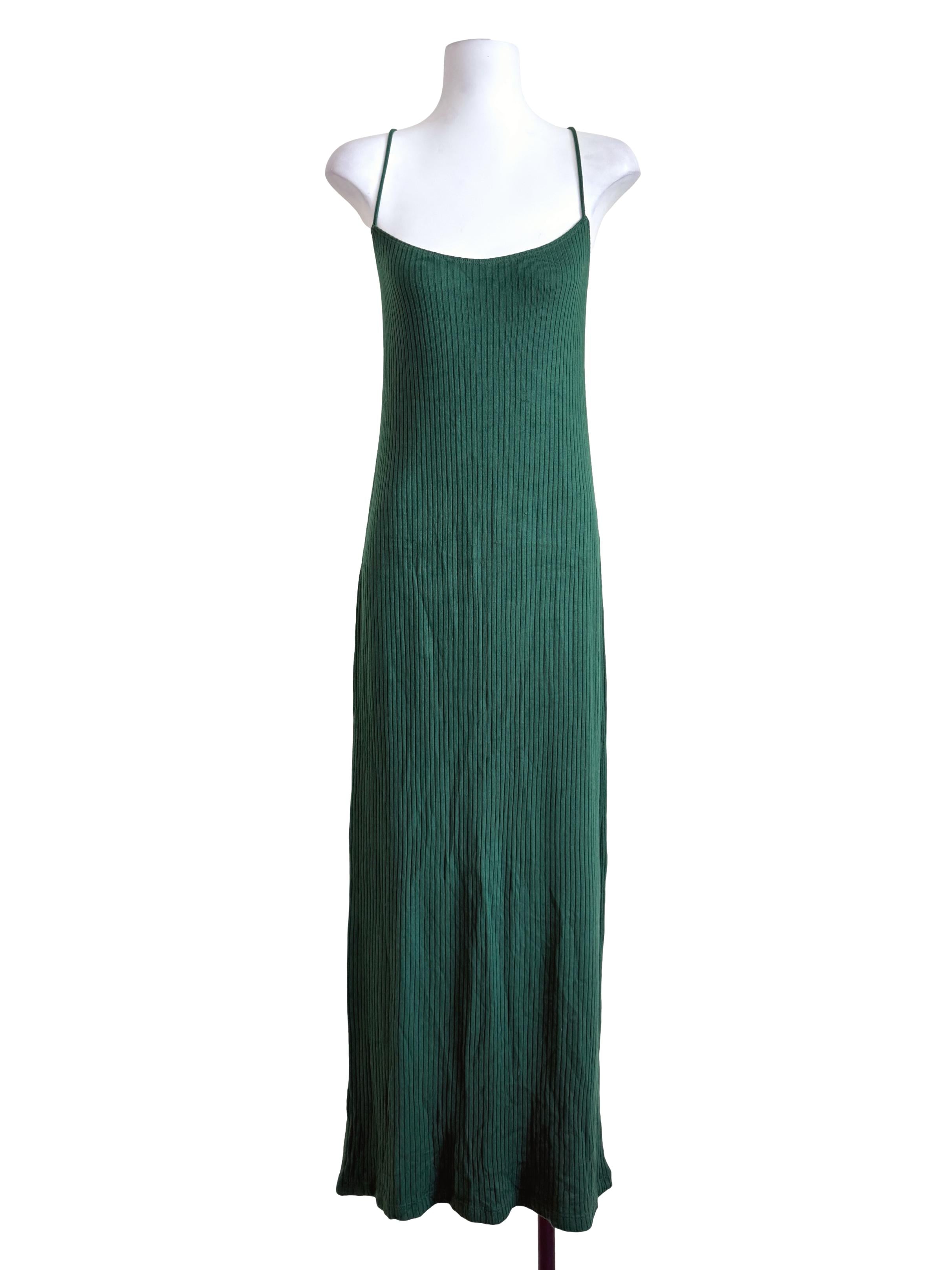 Pine Green Knit Dress