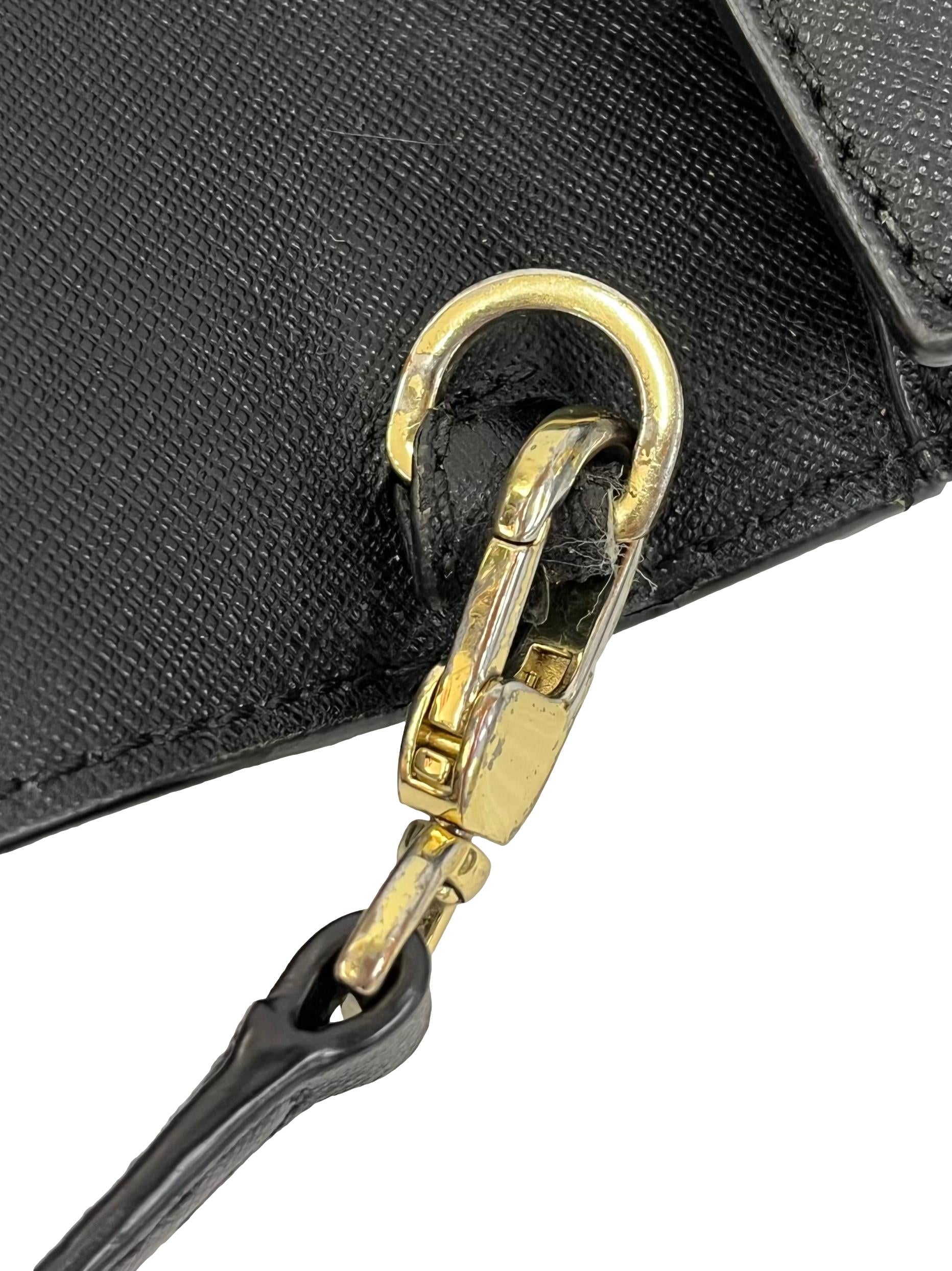 Black York Combo Crossbody Bag