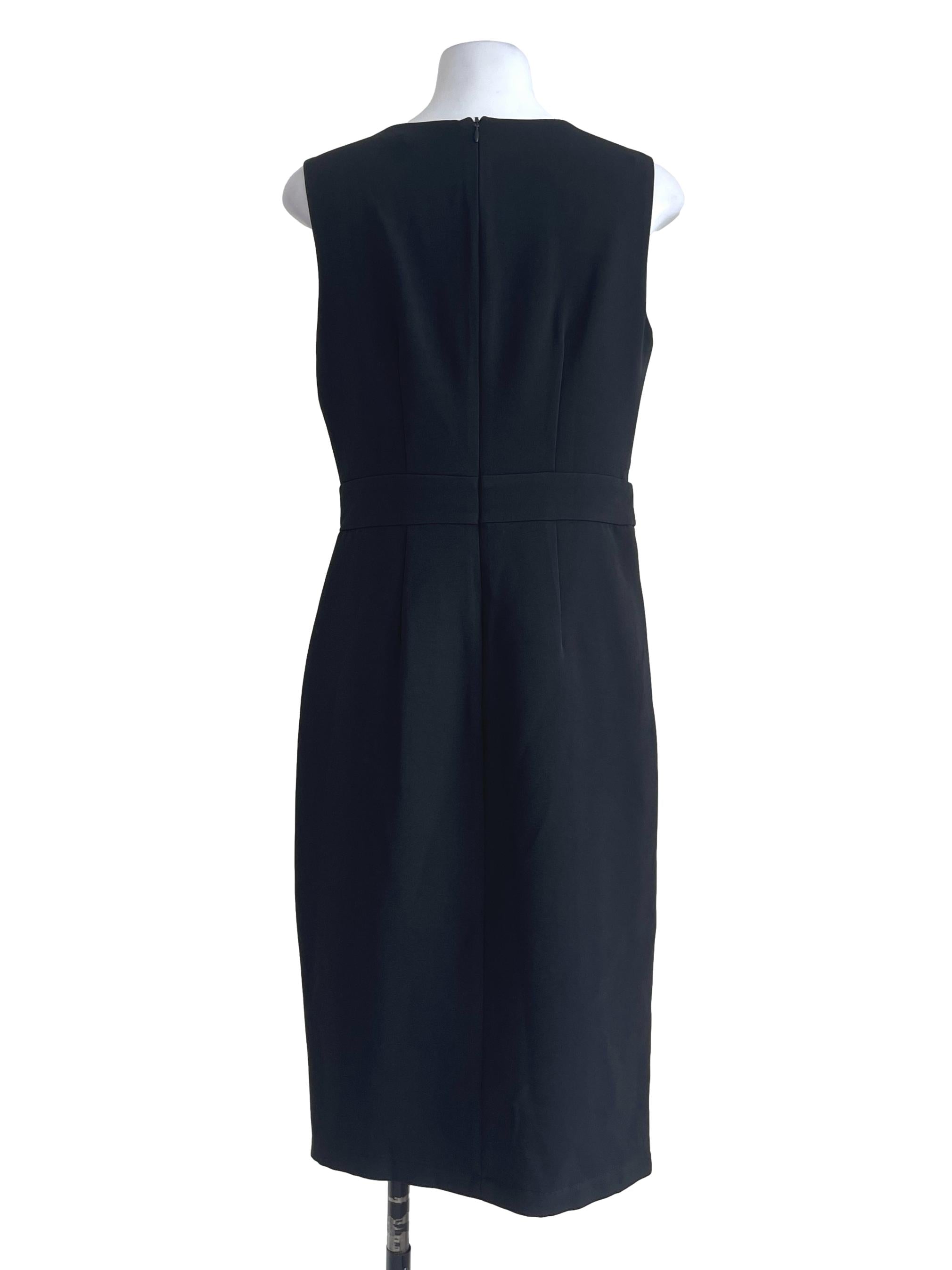 Blach Sheath Dress