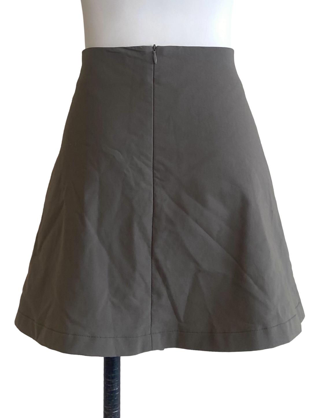 Fossil Grey Mini Skirt TTR