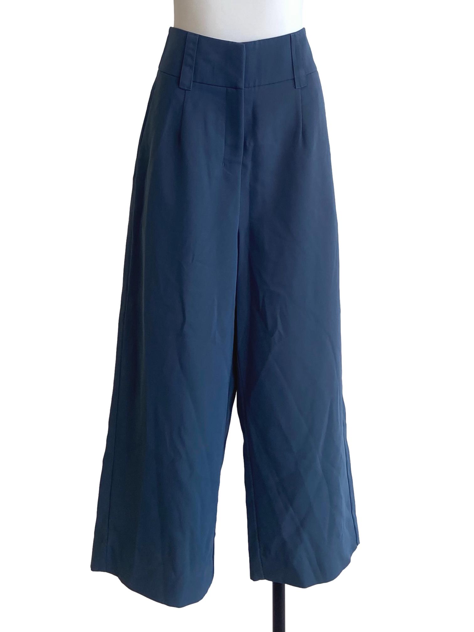 Aegean Blue High Waist Formal Pants LB