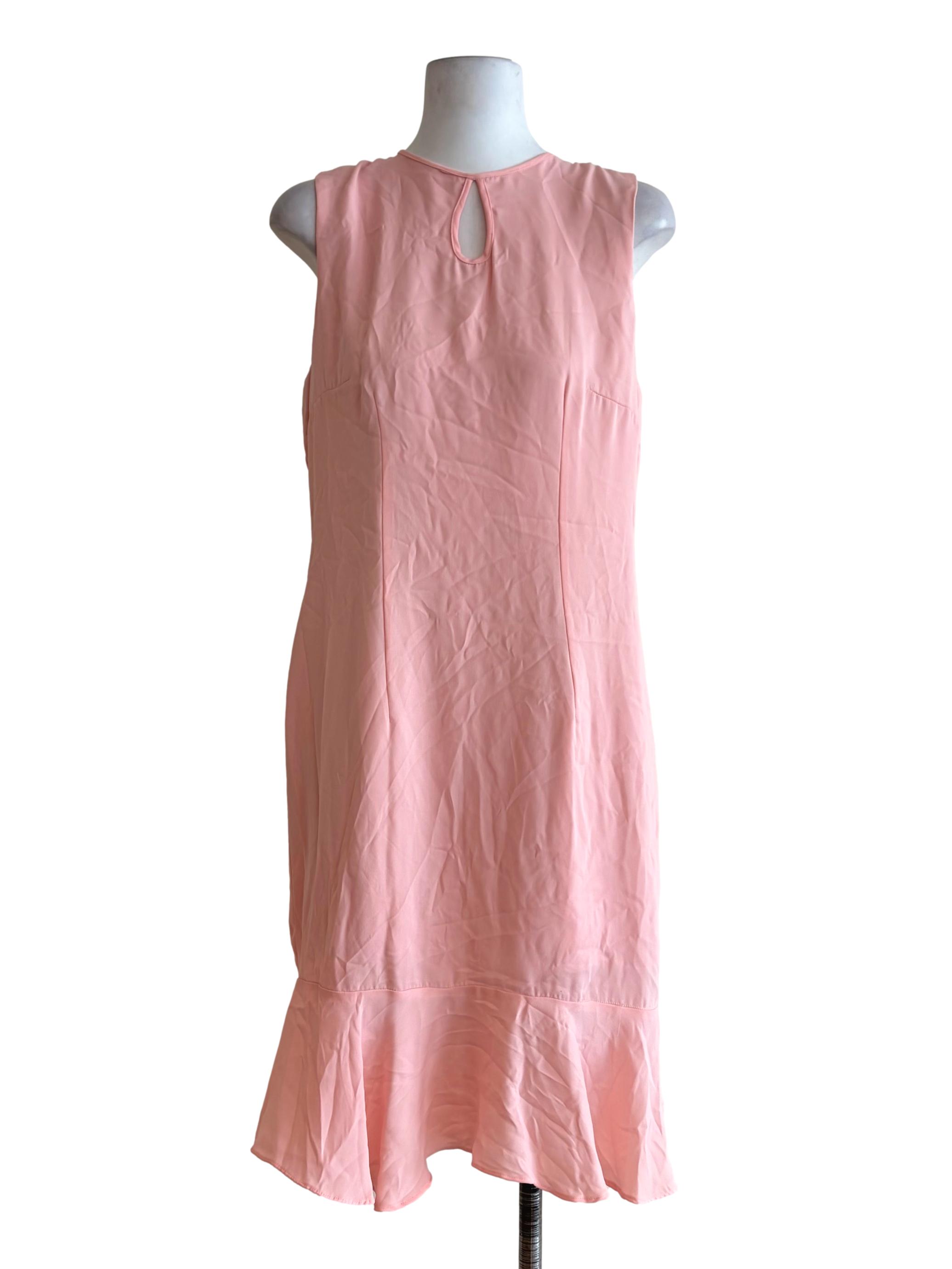 Lemonade Pink Sleeveless Shift Dress