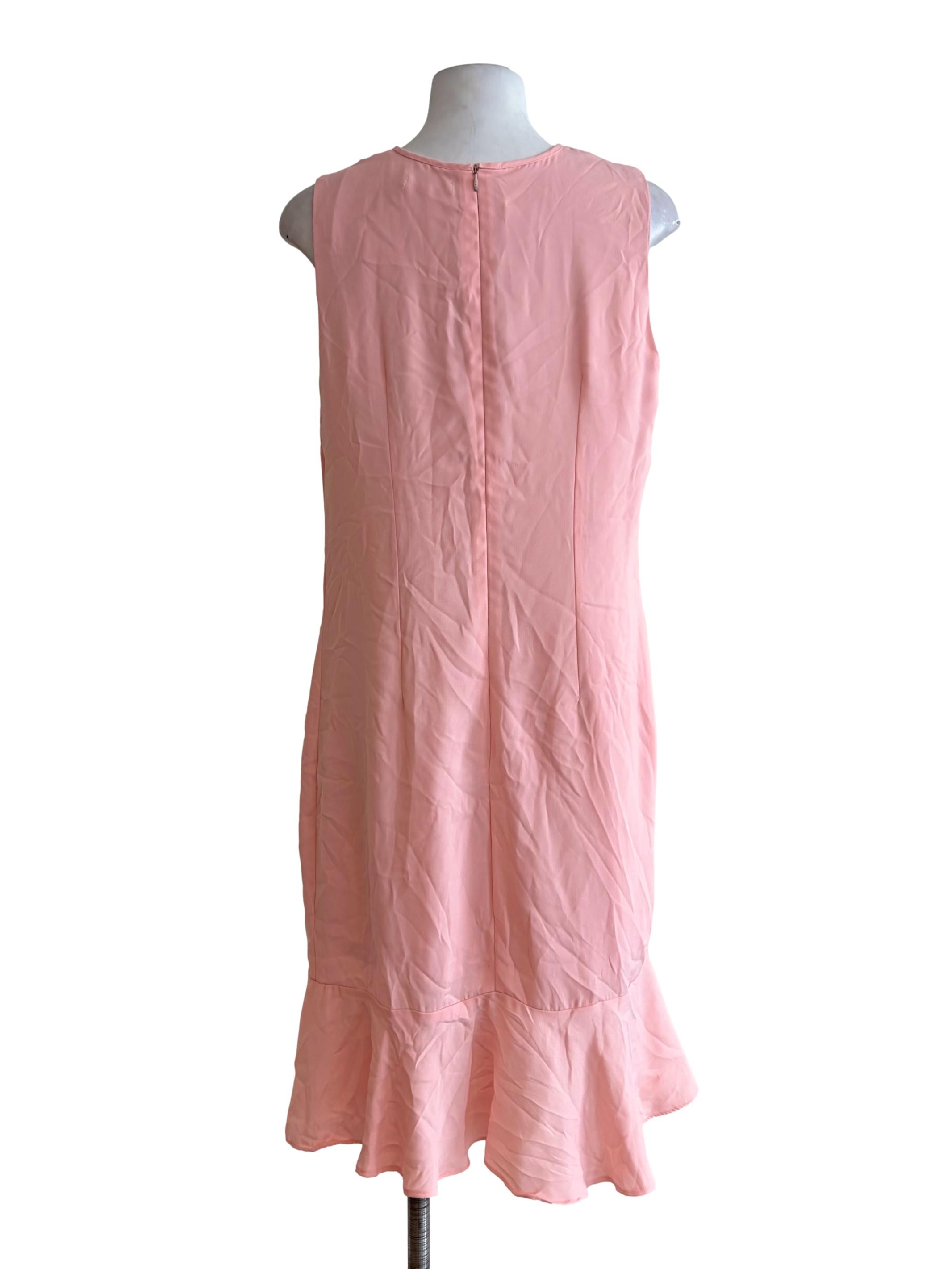 Lemonade Pink Sleeveless Shift Dress