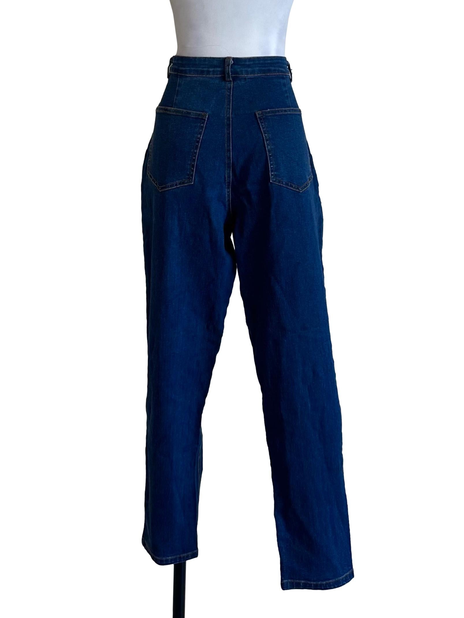 Indigo Blue Denim Skinny Jeans