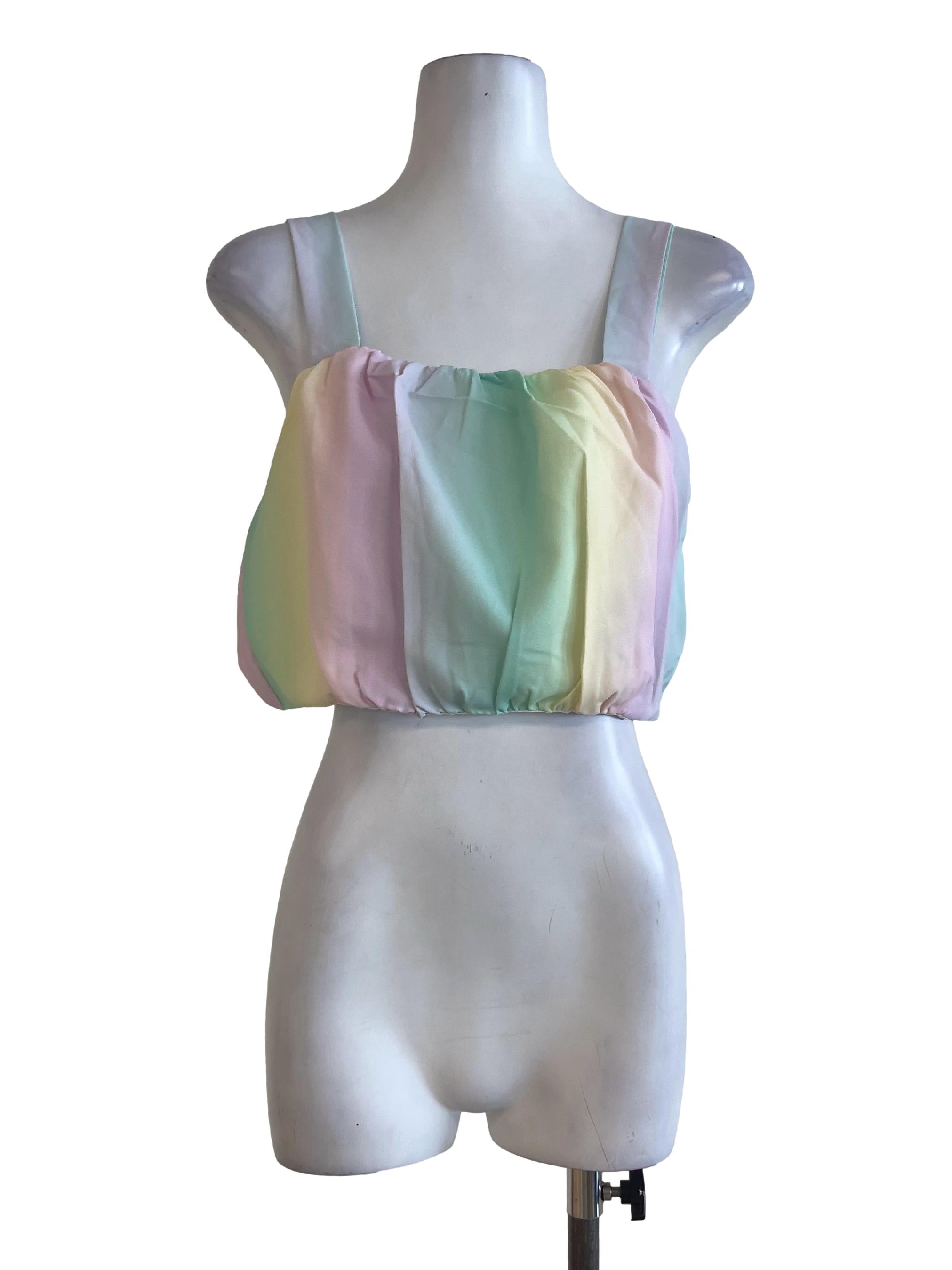 Rainbow Pop Tube Top