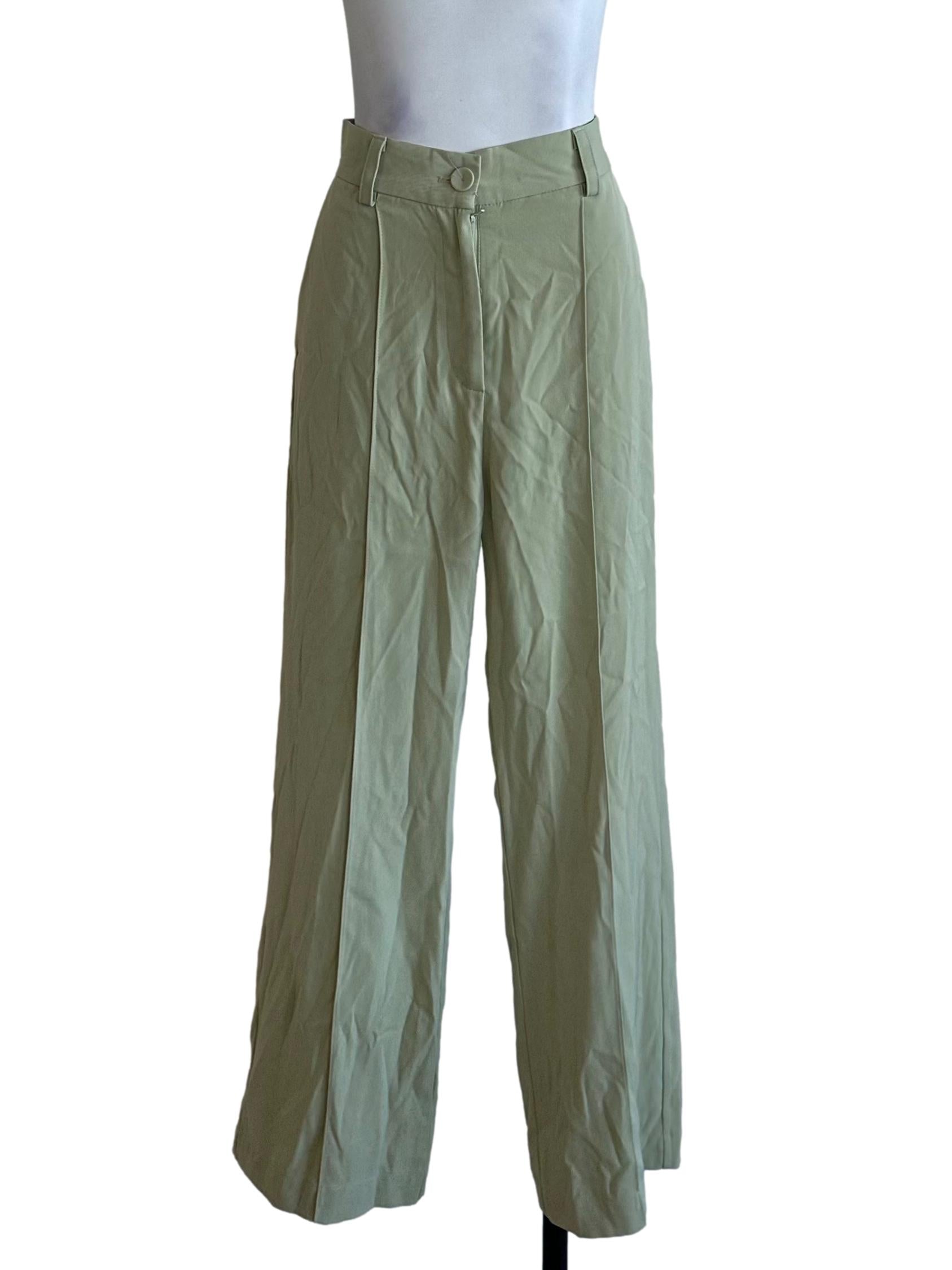 Matcha Green Formal Long Pants TEM