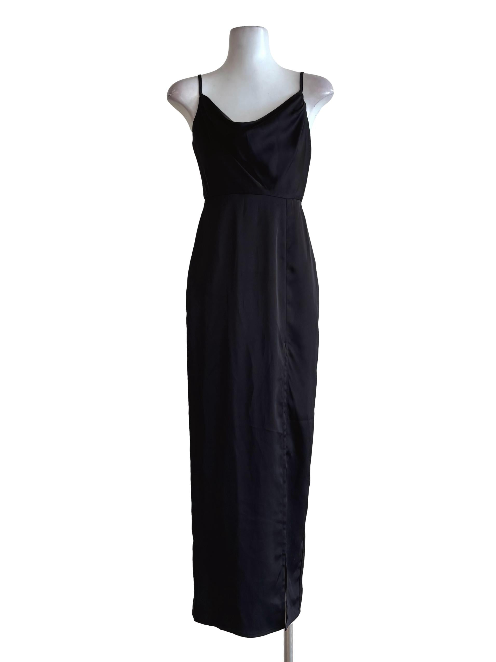 Silk Black Night Dress