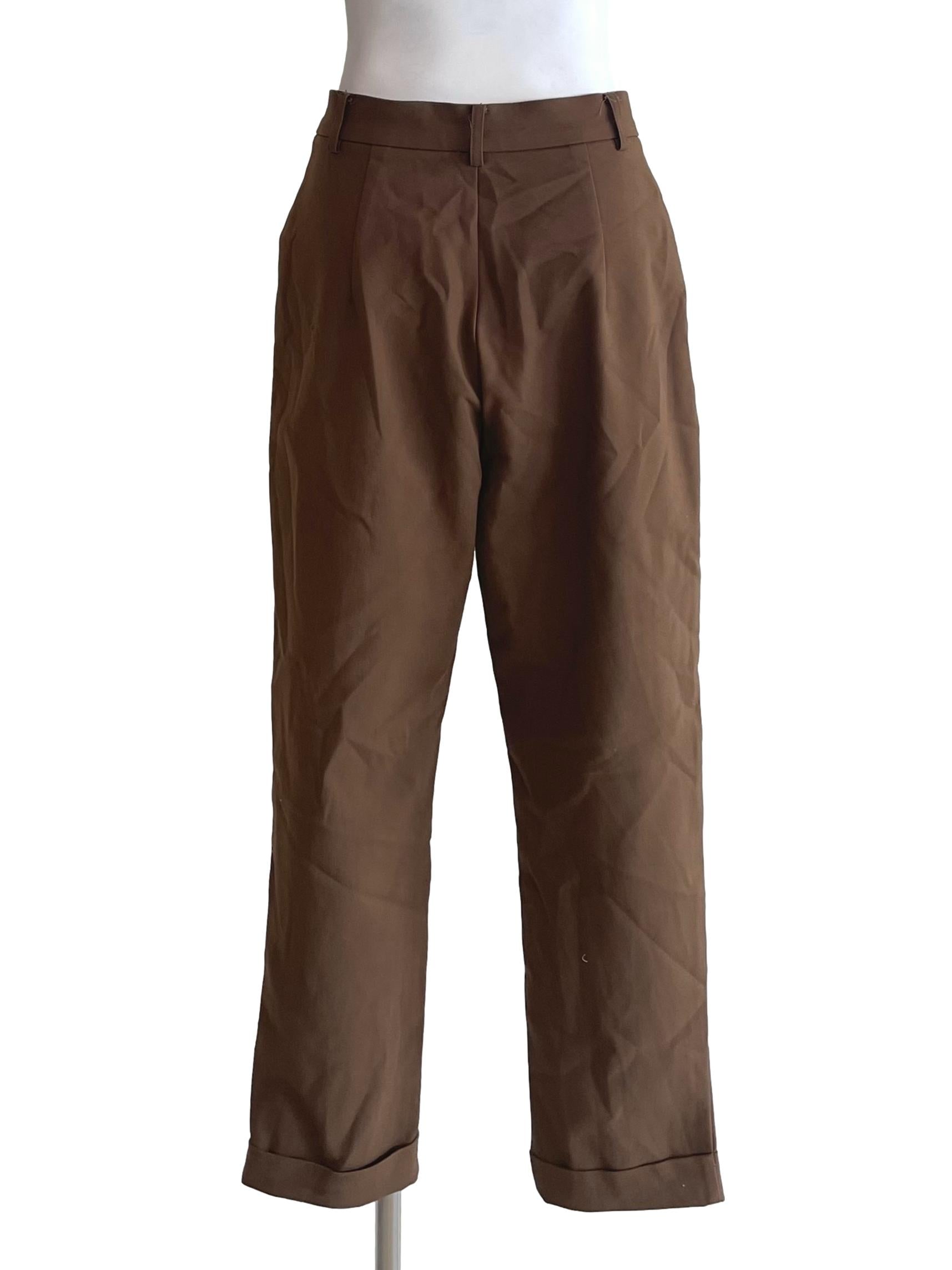 Peanut  Cuffed Straight Pants LB