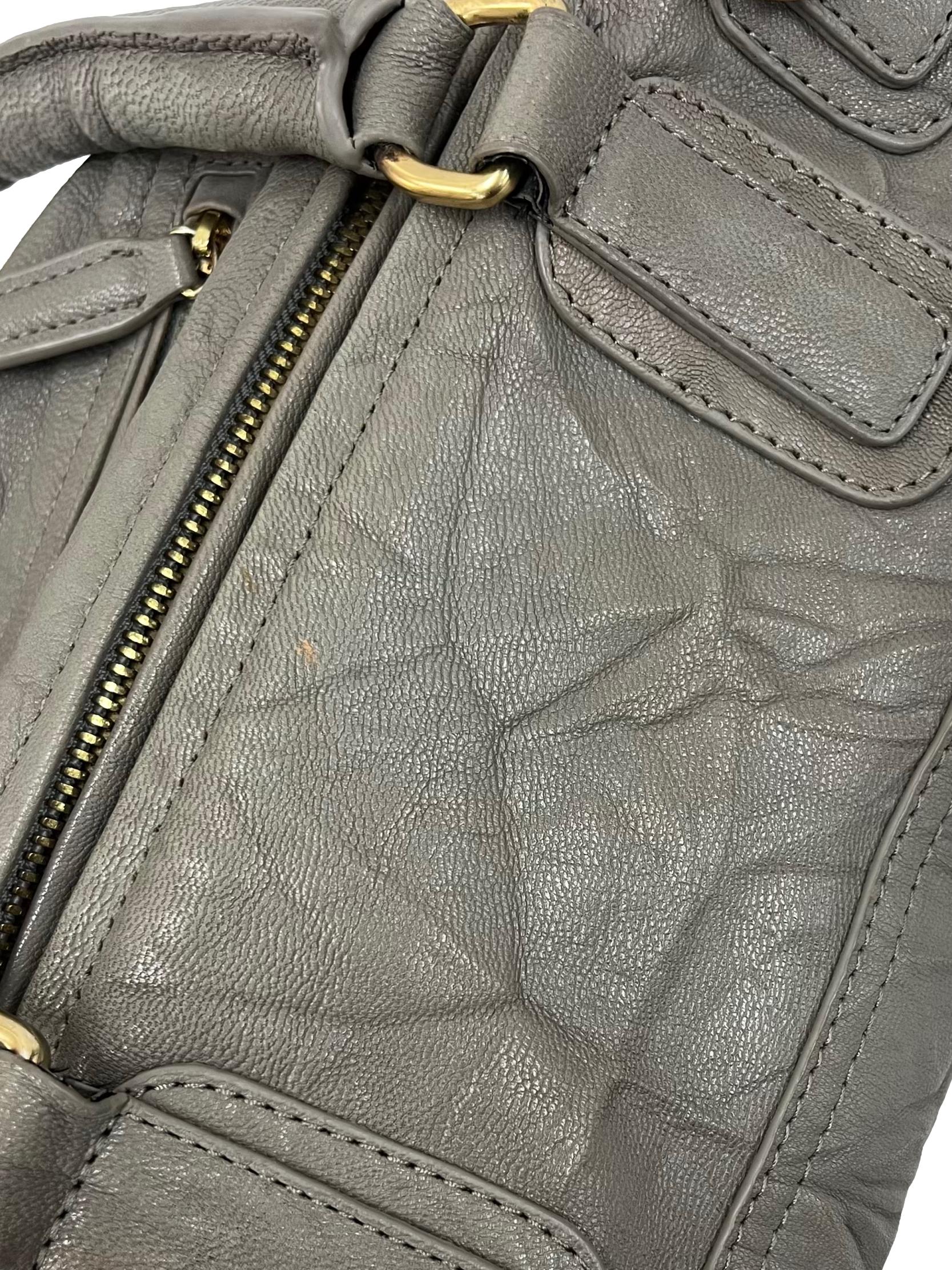 Grey Medium Pandora Bag