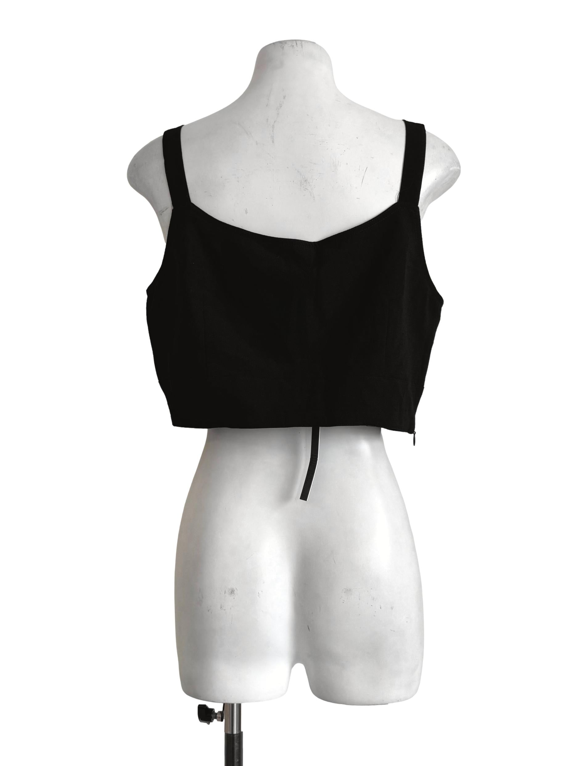 Midnight Black V Neck Camisole YHF