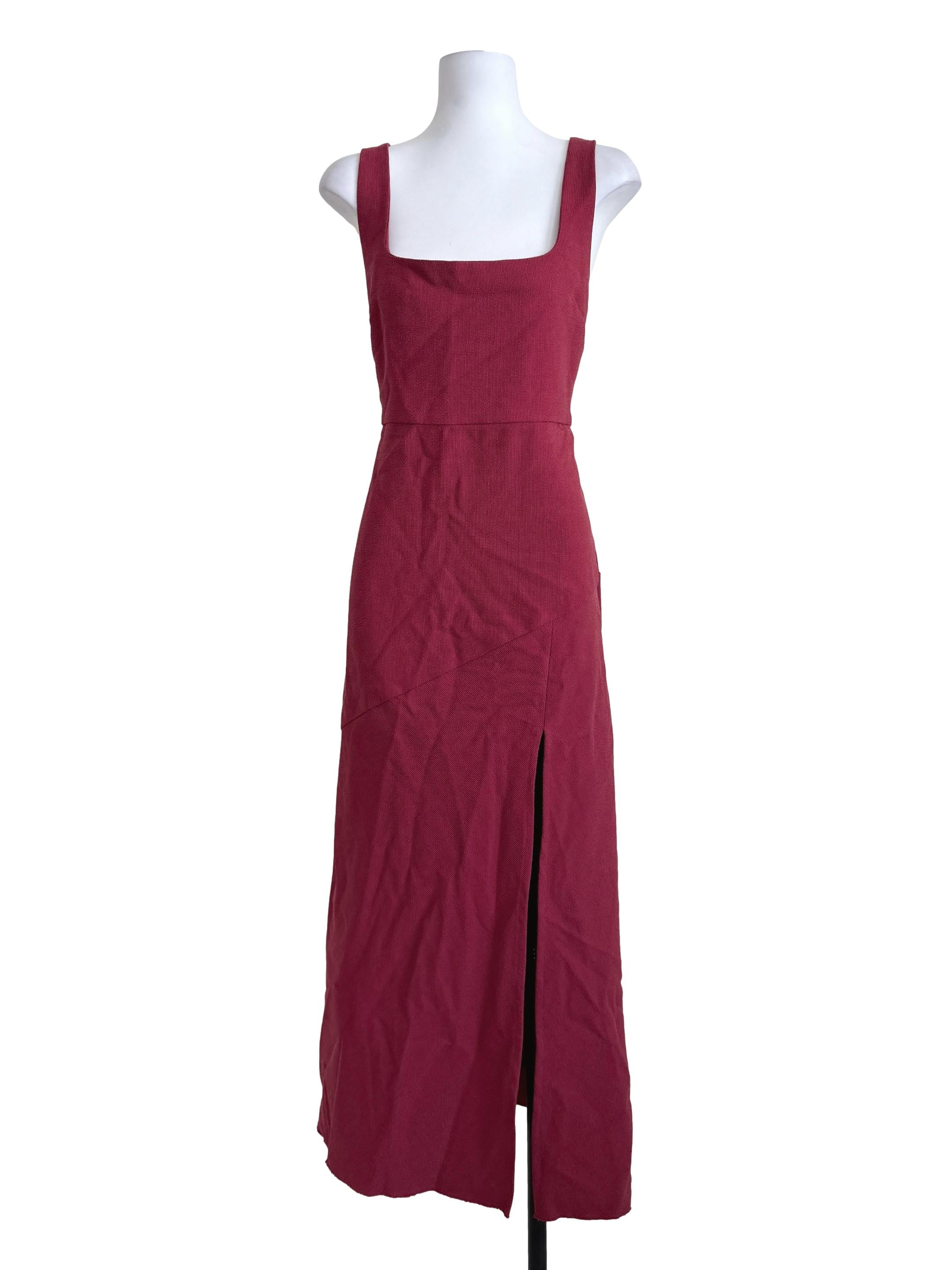 Scarlet Red  Sheath Dress