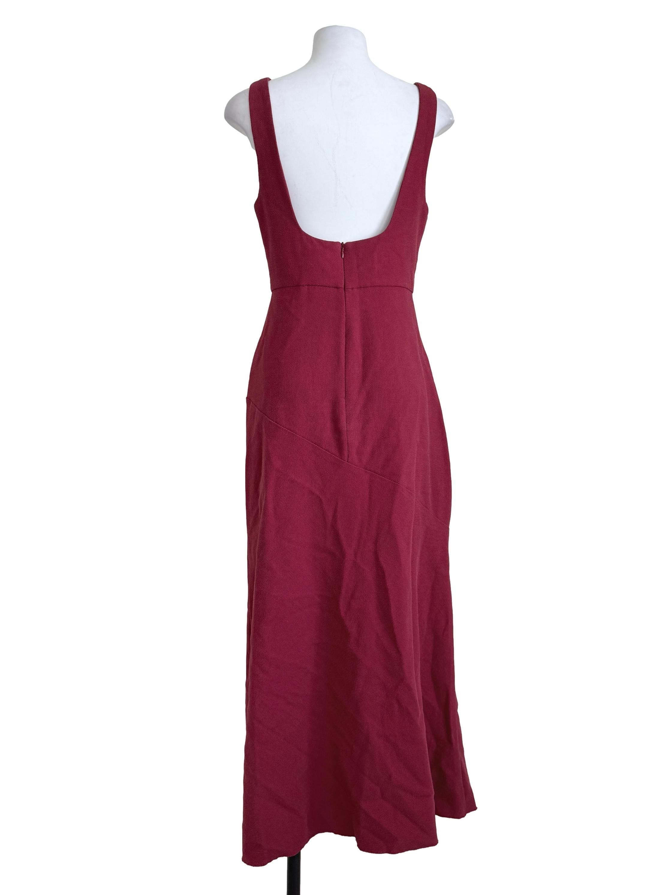 Scarlet Red  Sheath Dress